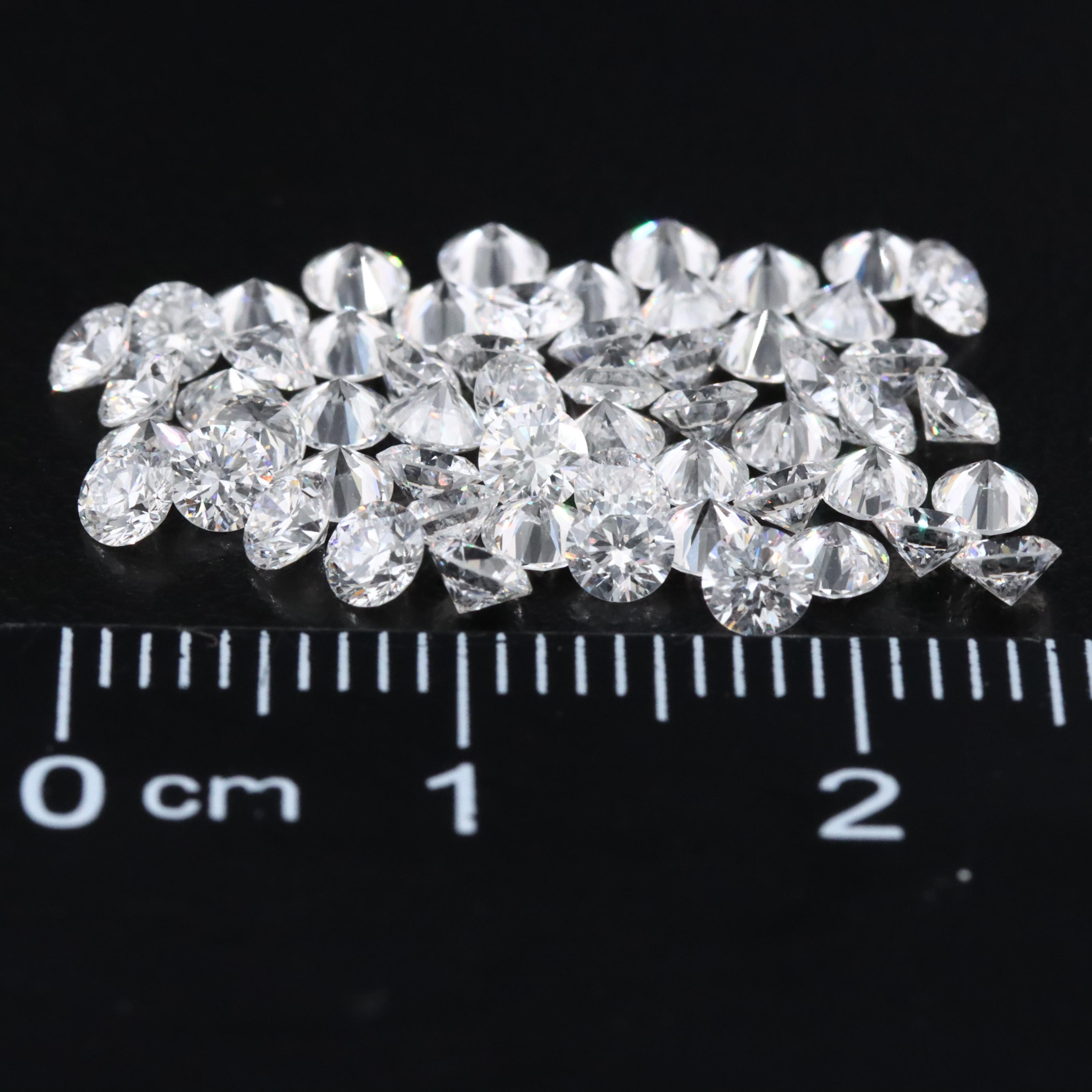 Loose 5.02 CTW Lab Grown Diamonds