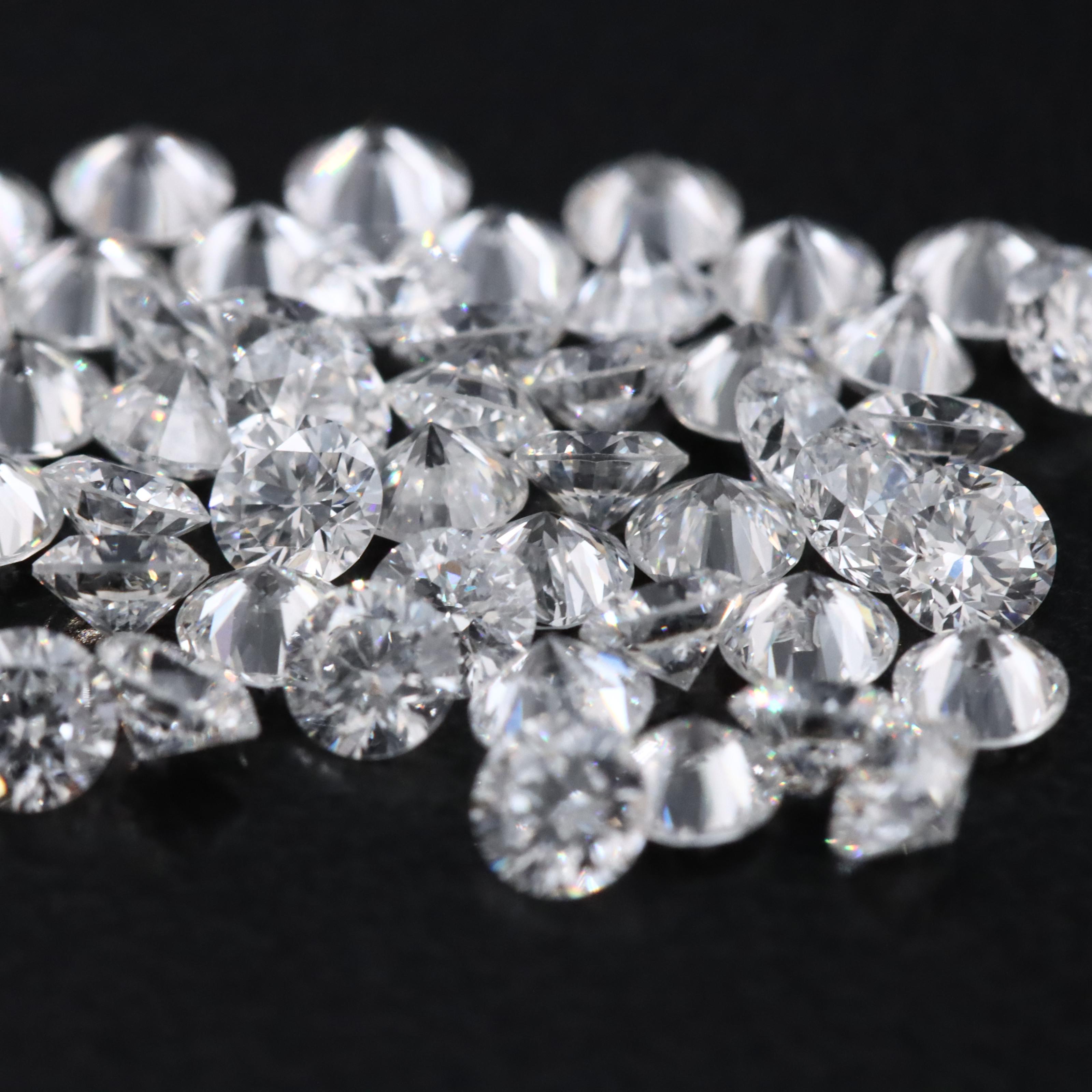 Loose 5.02 CTW Lab Grown Diamonds