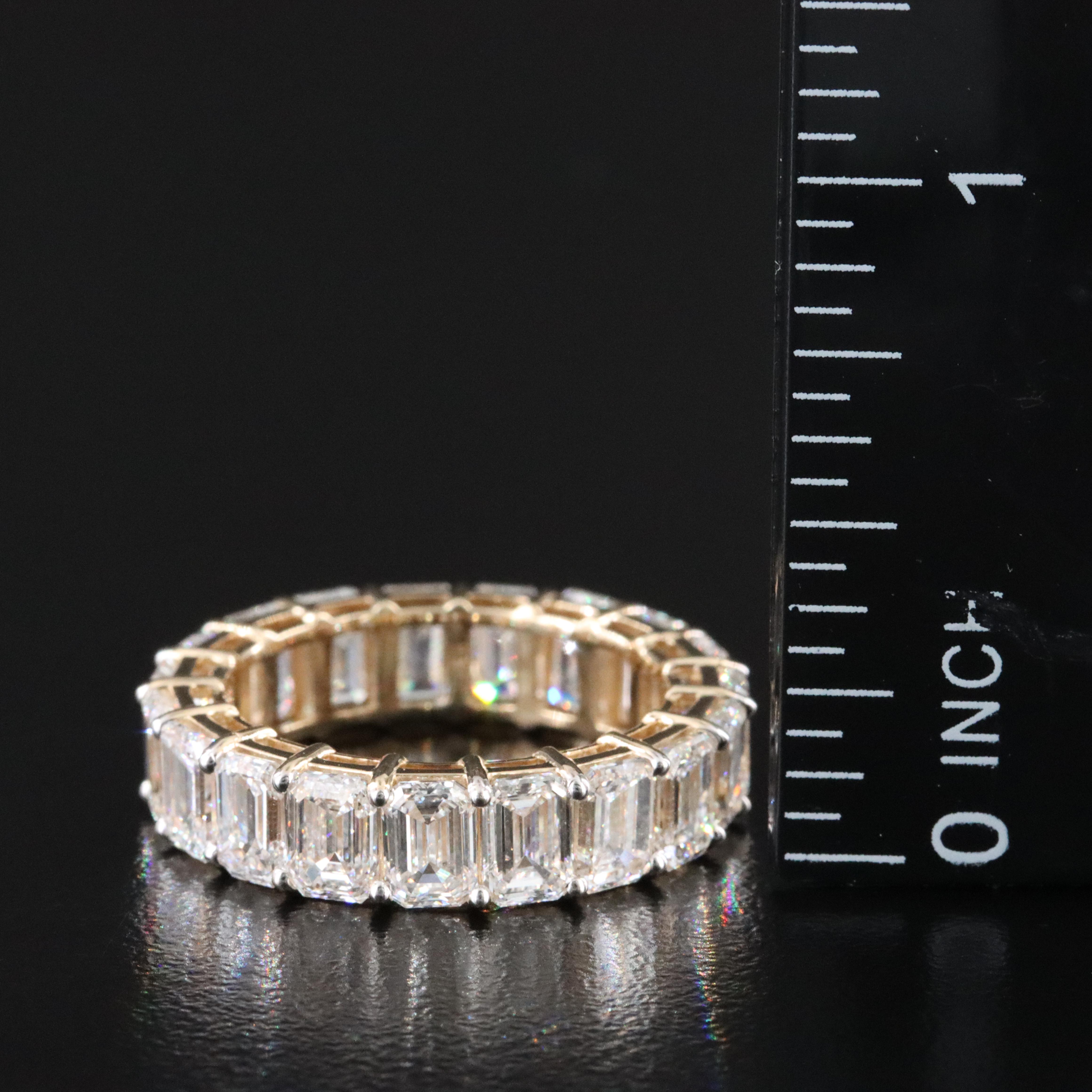 14K 7.23 CTW Lab Grown Diamond Eternity Band