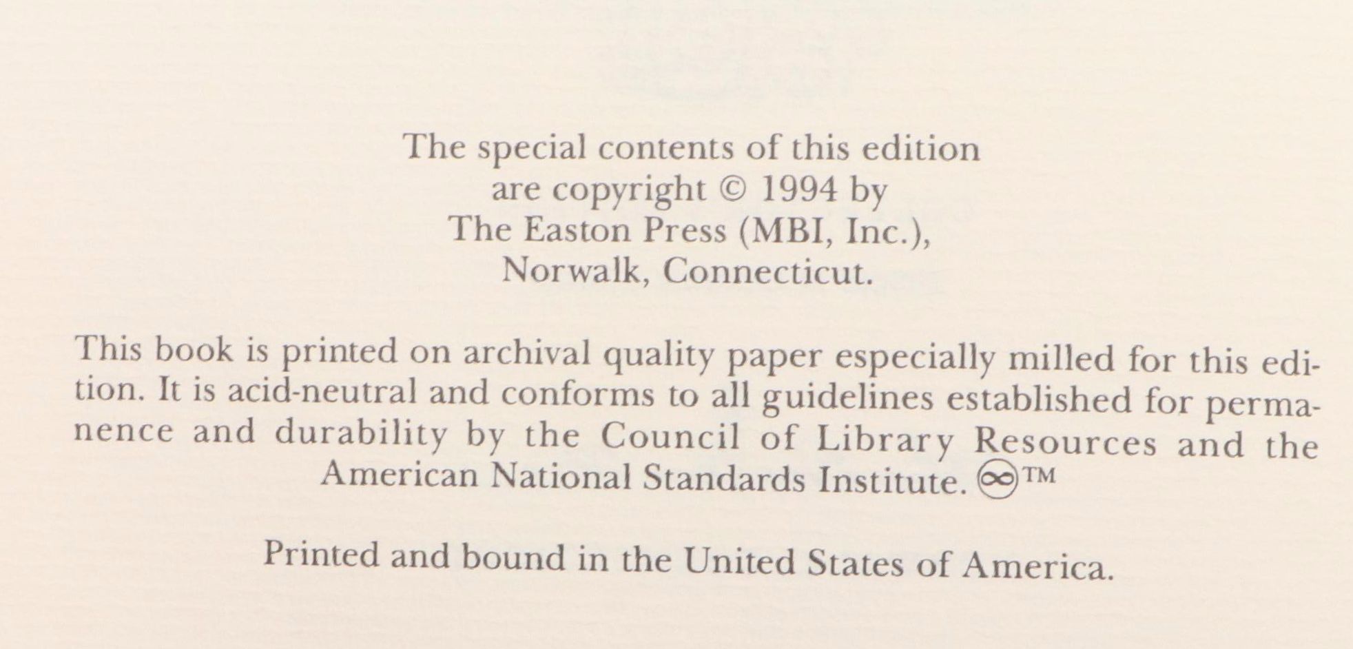 Easton Press "The Book of the Thousand Nights and a Night" Complete Set