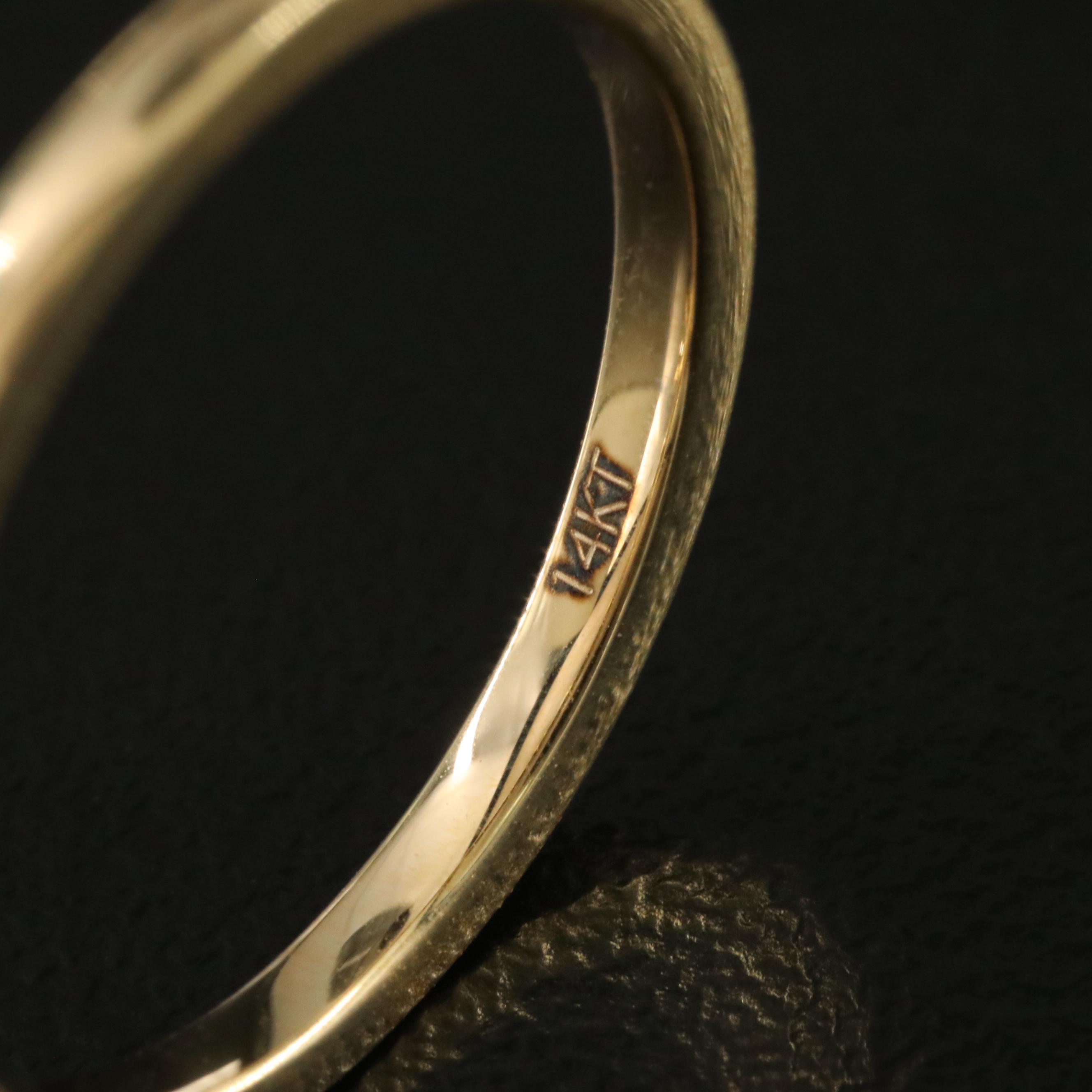 14K 1.16 CT Lab Grown Diamond Solitaire Ring with IGI Report