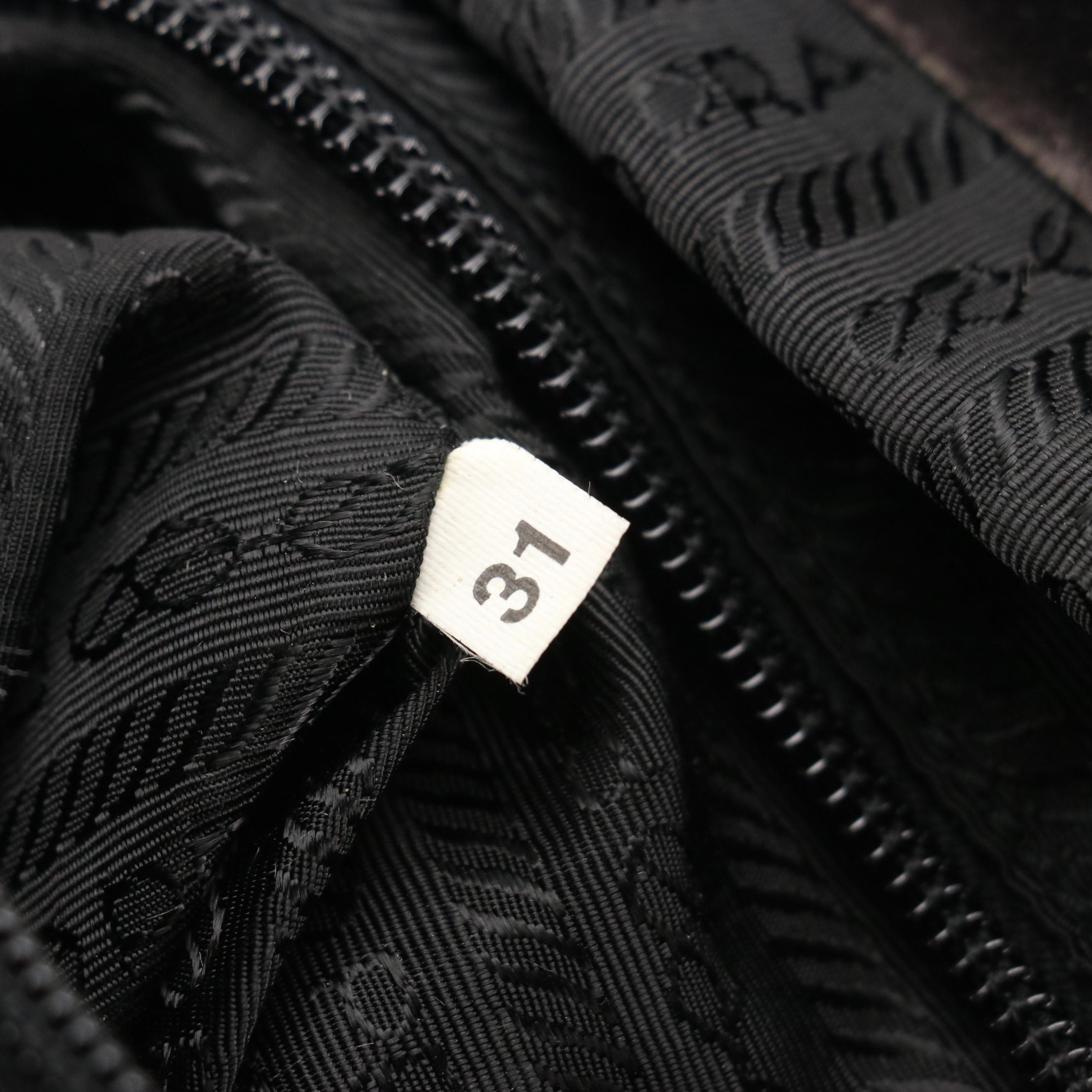 Prada Velvet Framed Shoulder Bag