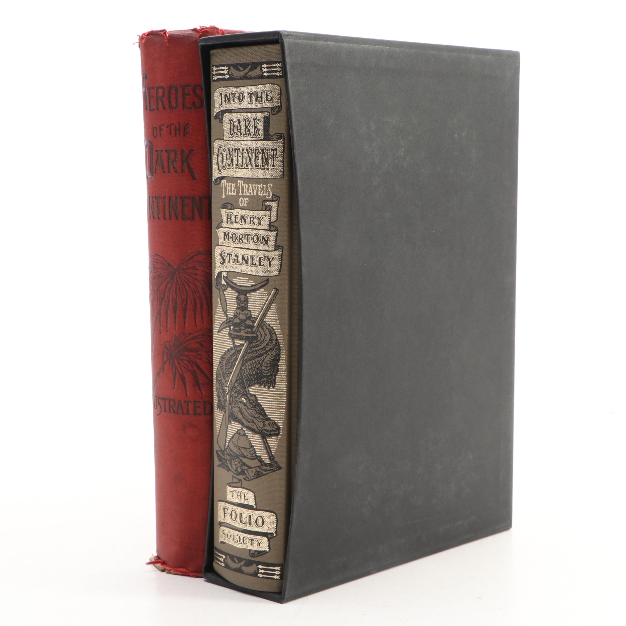 Illustrated "Heroes of the Dark Continent" by J. W. Buel and More