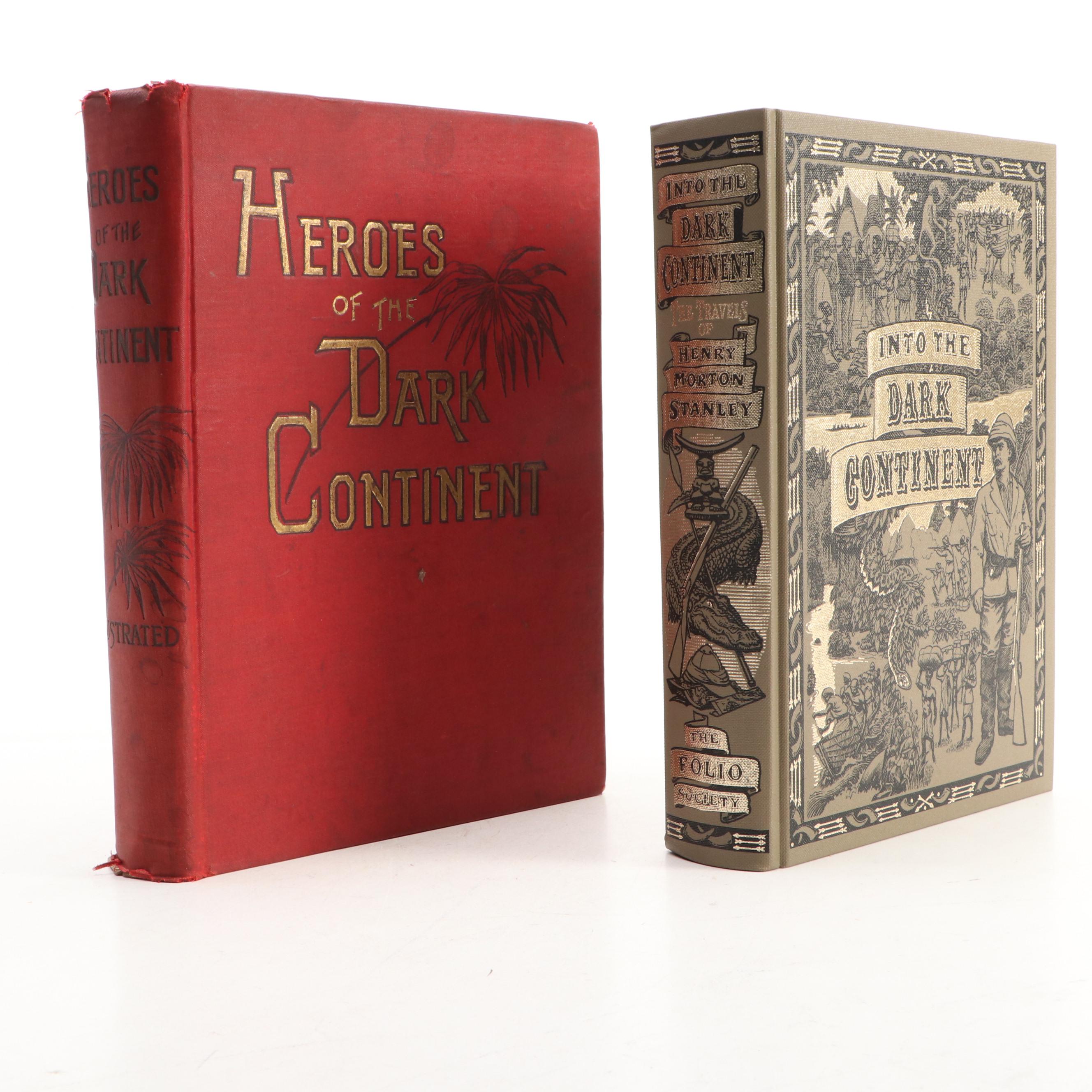 Illustrated "Heroes of the Dark Continent" by J. W. Buel and More