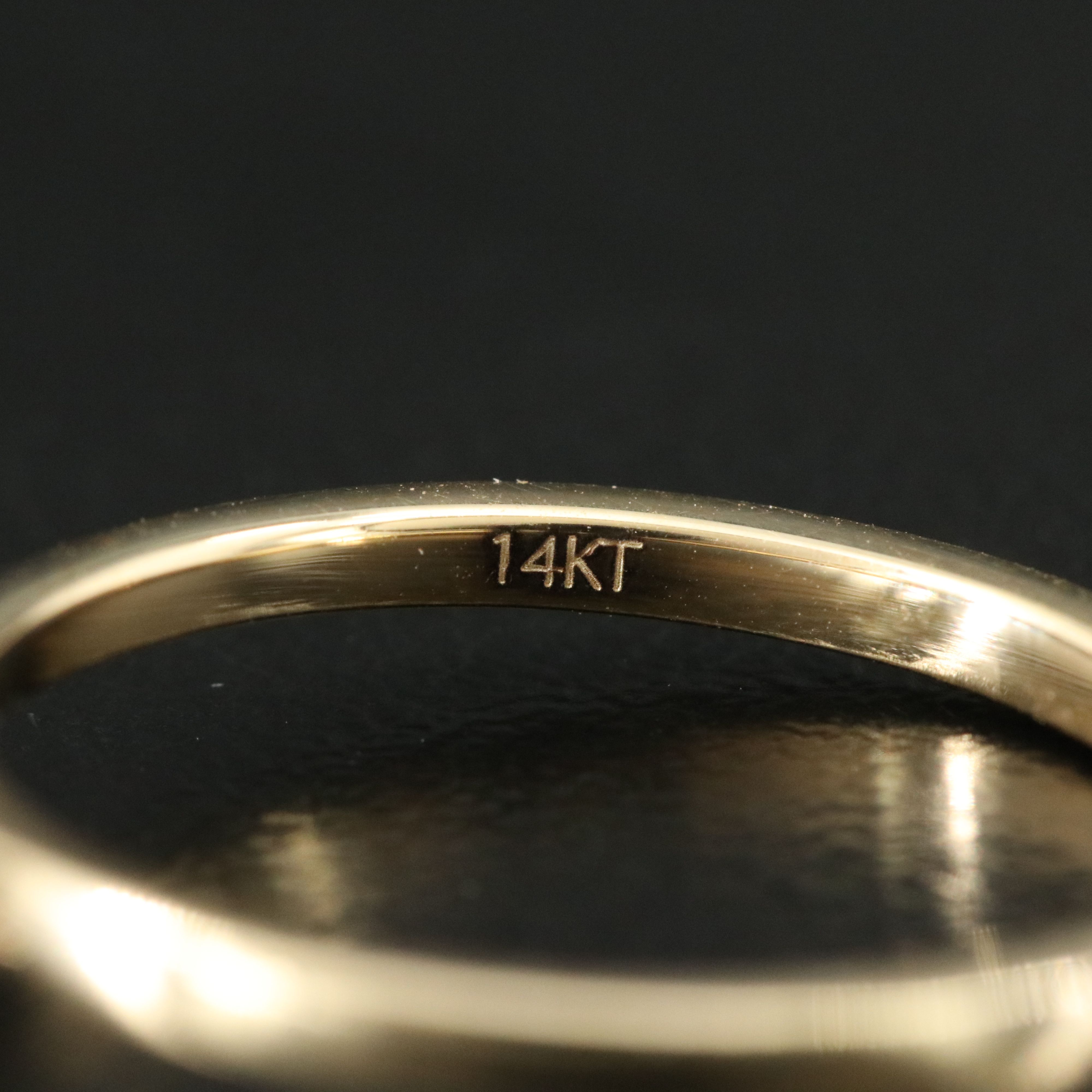 14K 1.13 CT Lab Grown Diamond Solitaire Ring with IGI Report