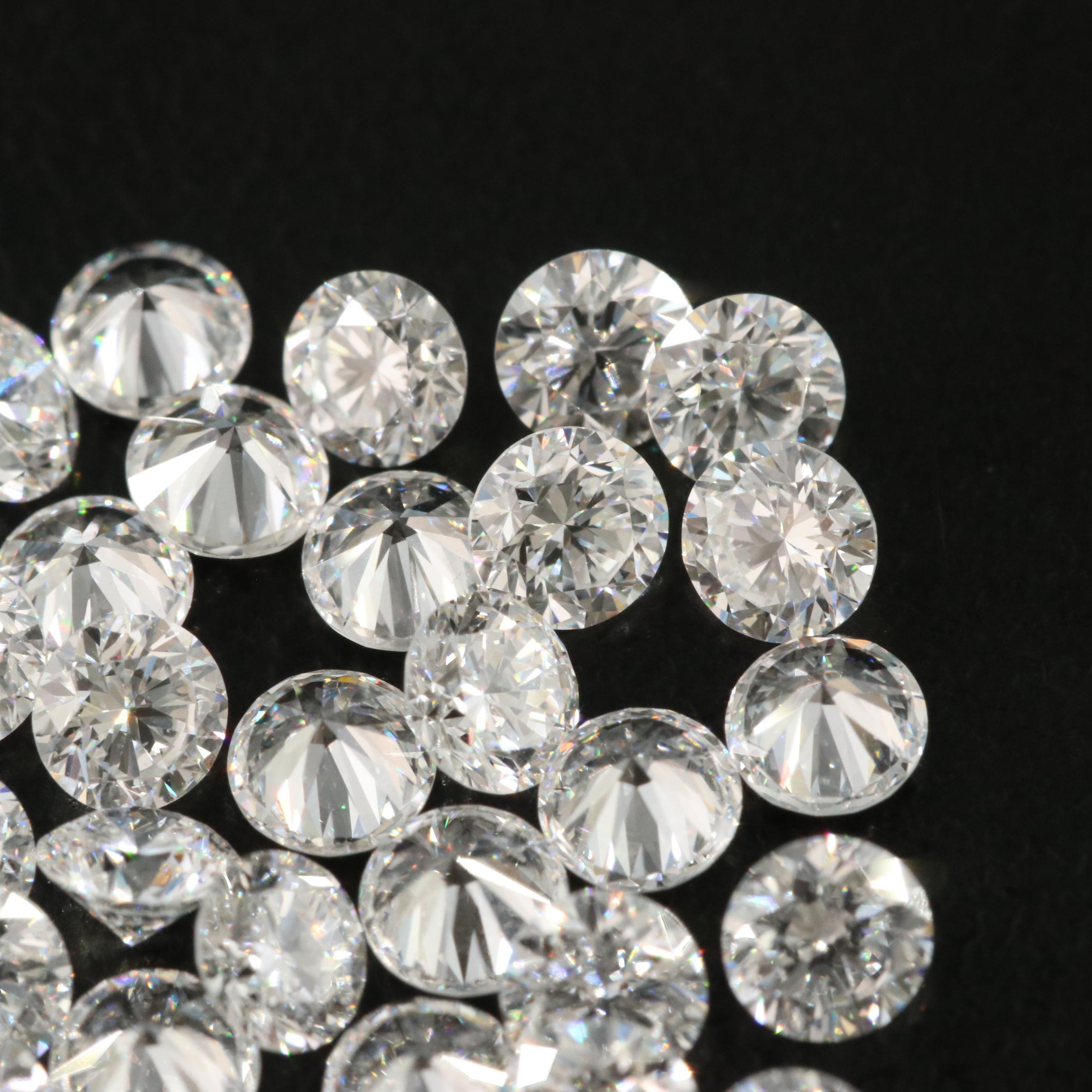 Loose 4.09 CTW Lab Grown Diamonds
