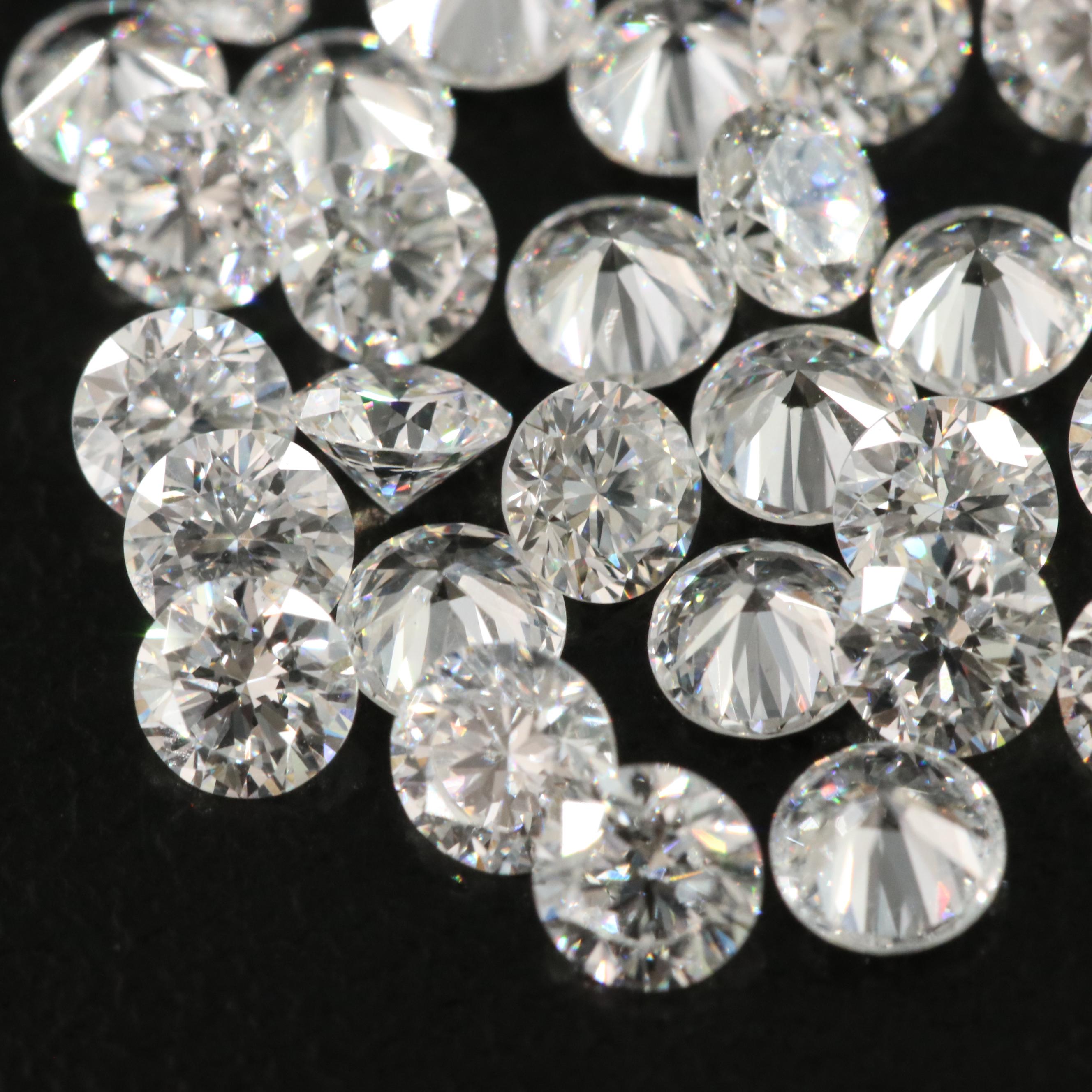 Loose 4.09 CTW Lab Grown Diamonds