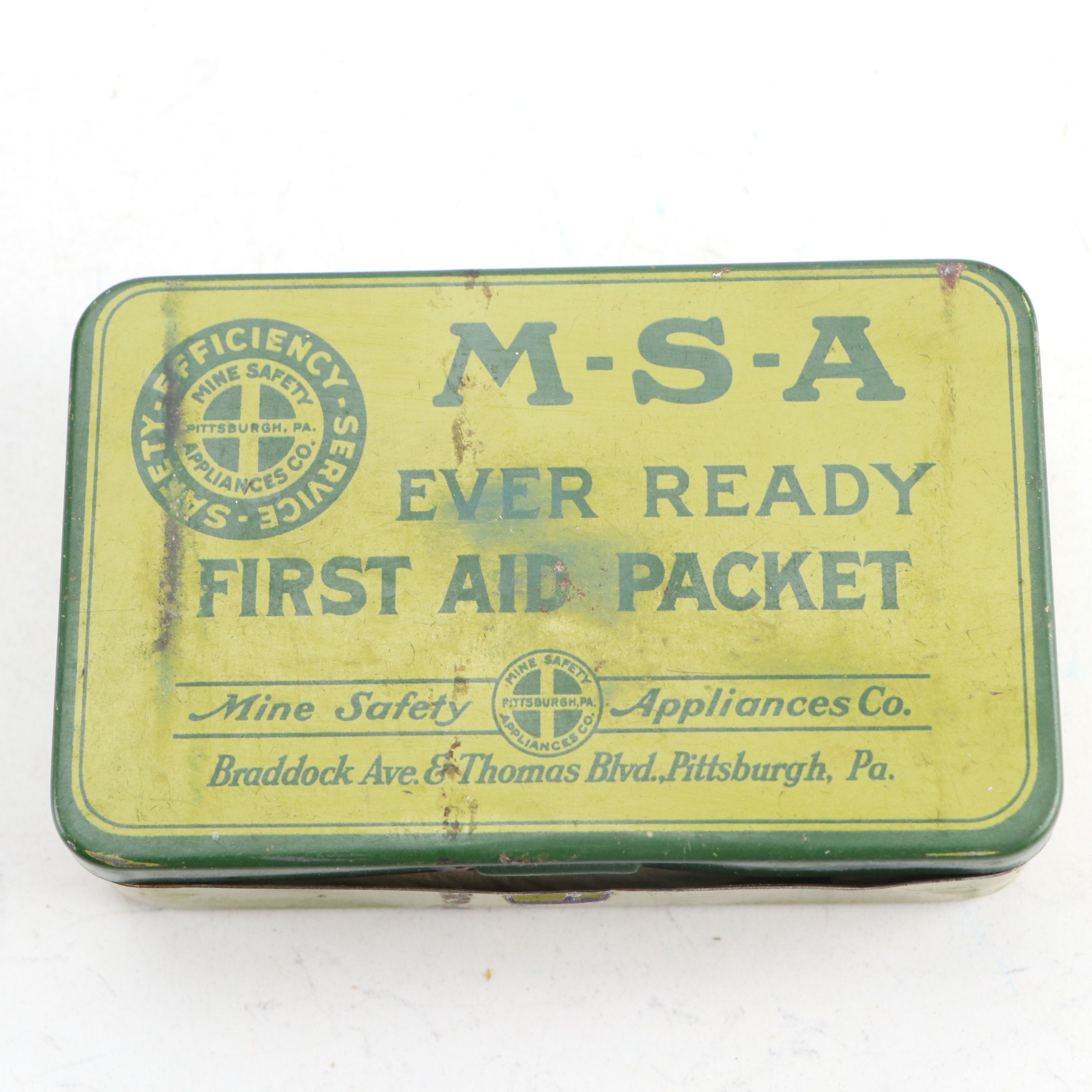 Gillette Adjustable Razor, MSA First Aid Packet with Fishing Lures and More