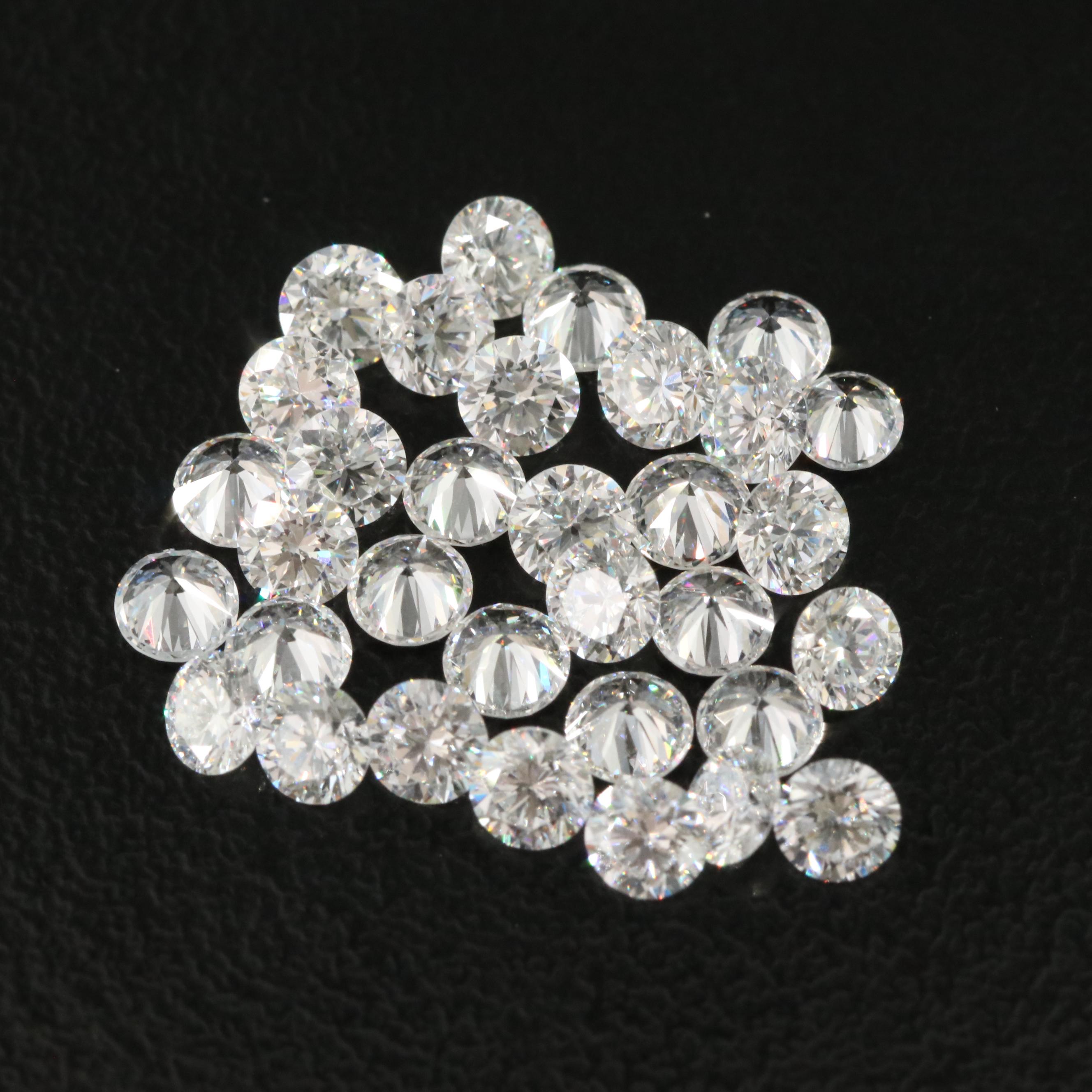 Loose 4.24 CTW Lab Grown Diamonds