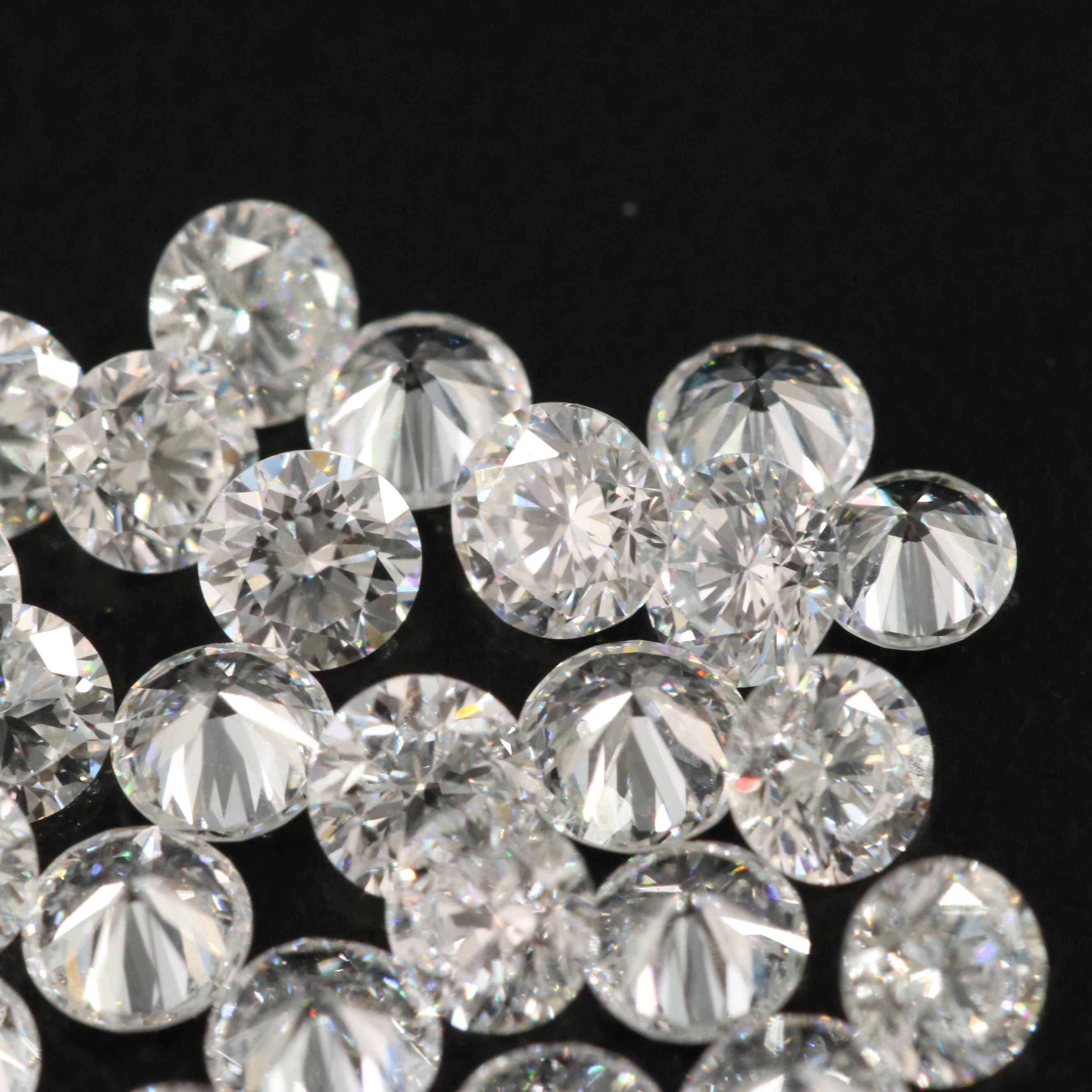 Loose 4.24 CTW Lab Grown Diamonds