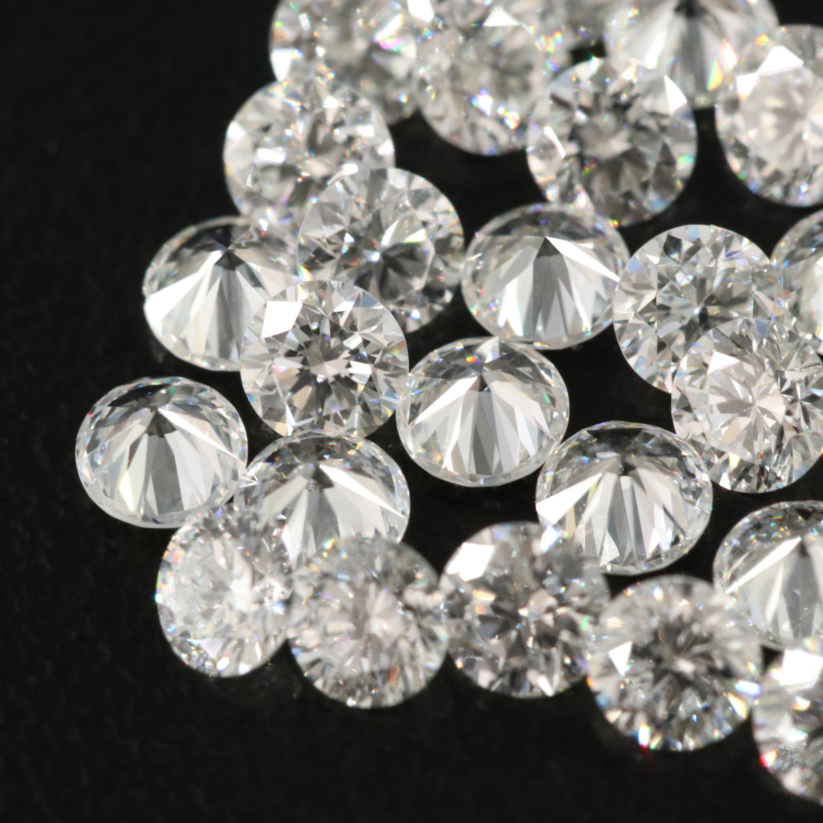 Loose 4.24 CTW Lab Grown Diamonds