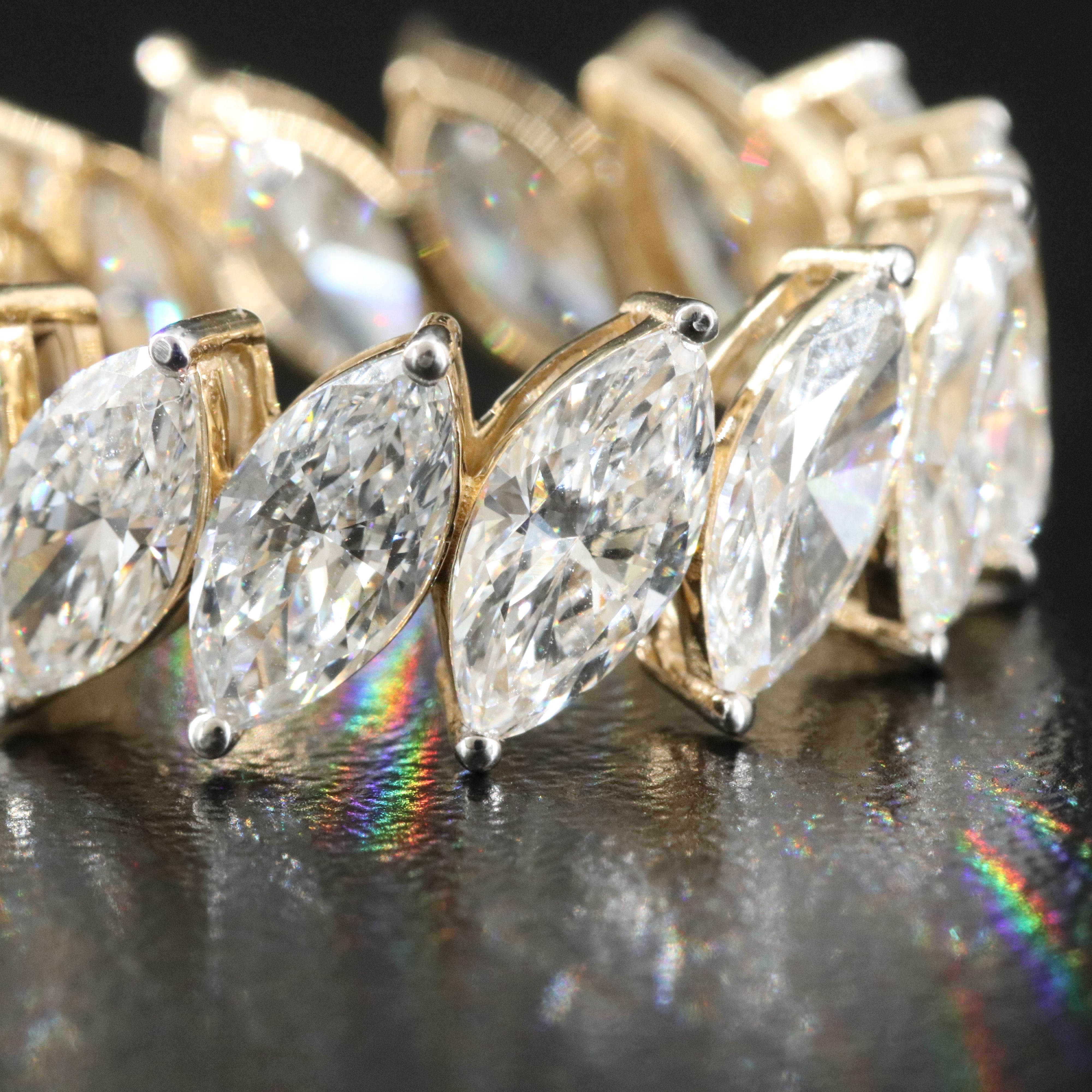 14K 8.15 CTW Lab Grown Diamond Eternity Band