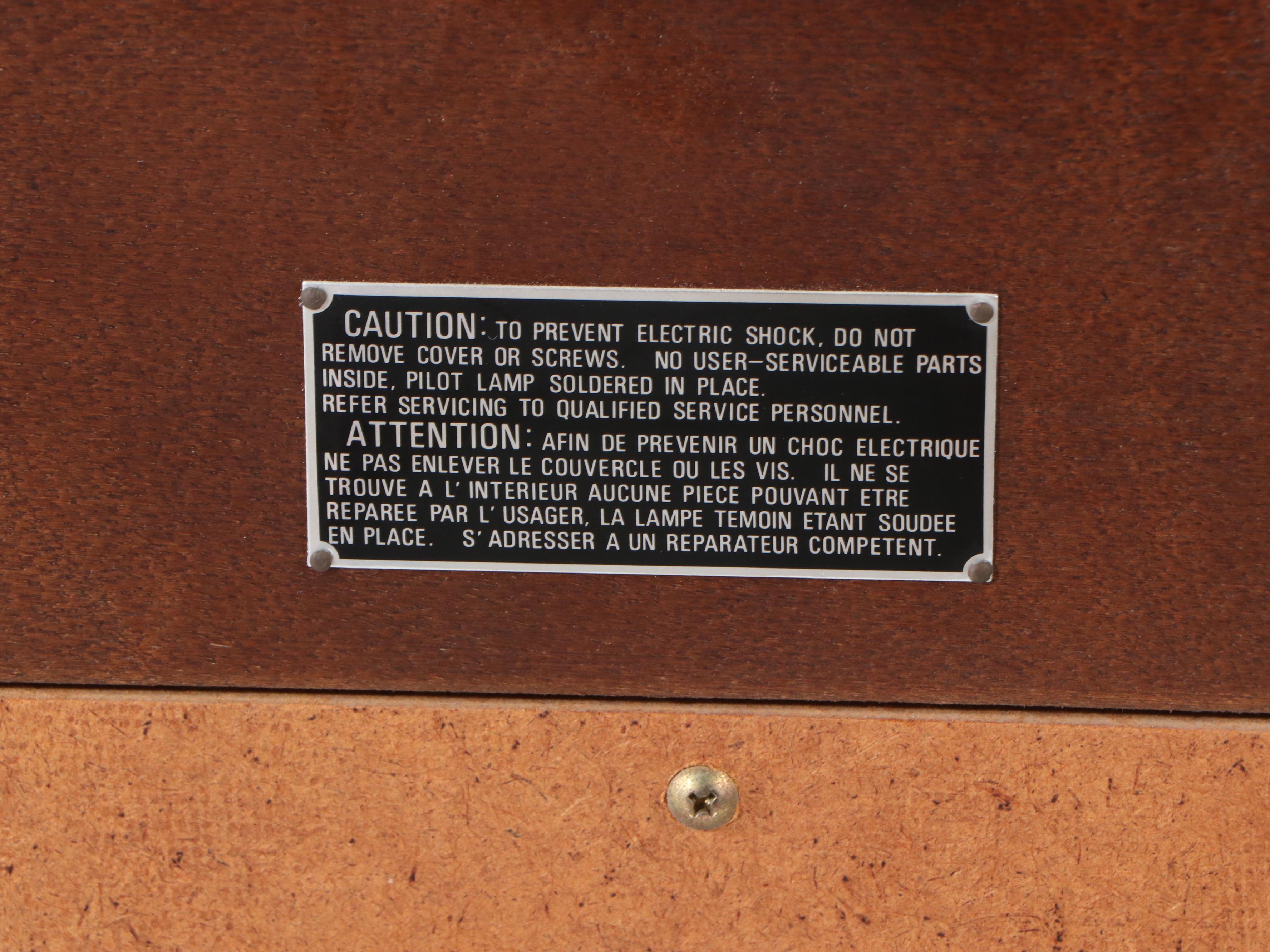 Yamaha Electone Walnut Veneered Electronic Organ