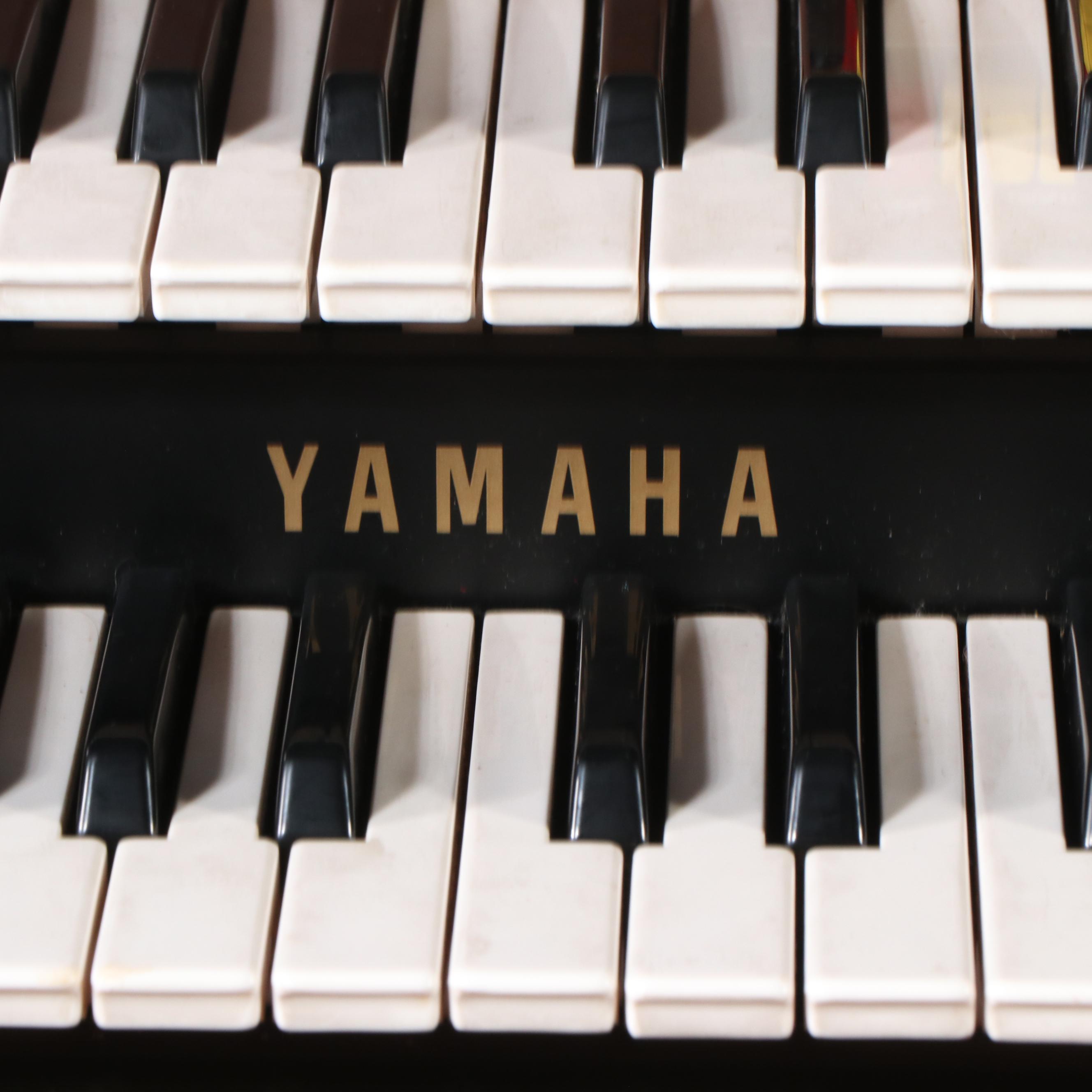 Yamaha Electone Walnut Veneered Electronic Organ