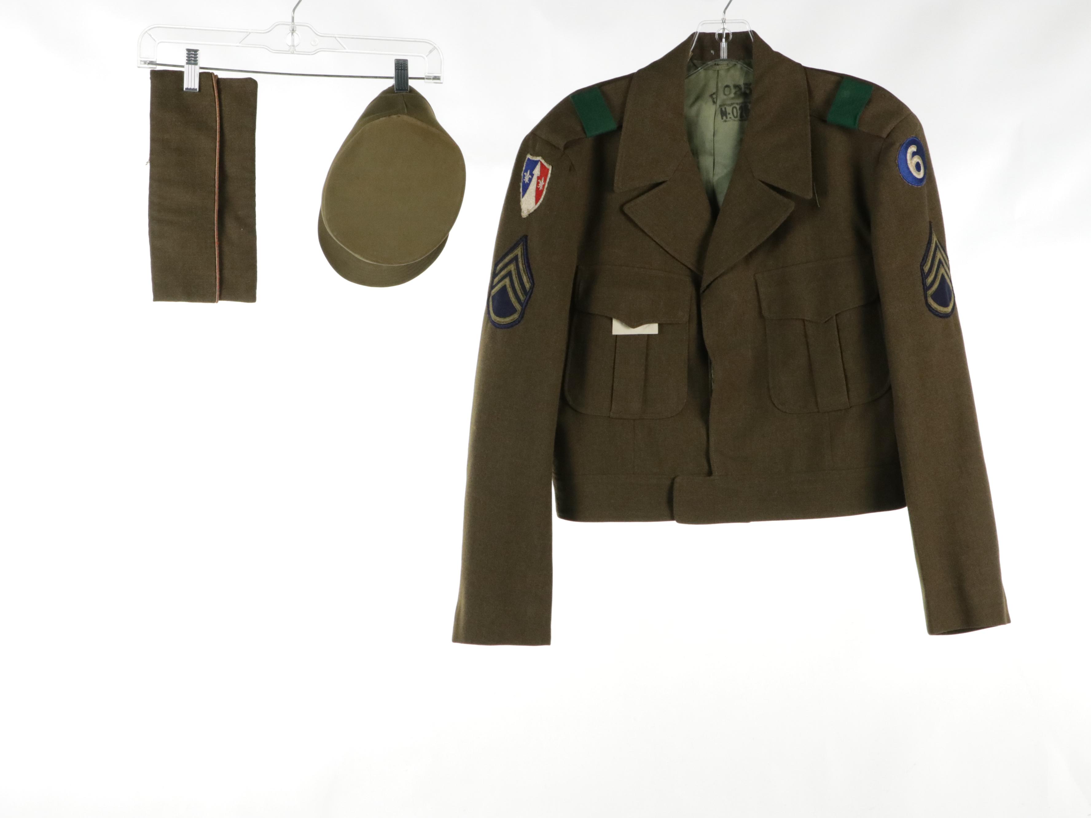 WWII/Post WWII Era US Army Winter Service Uniforms and Fatigues