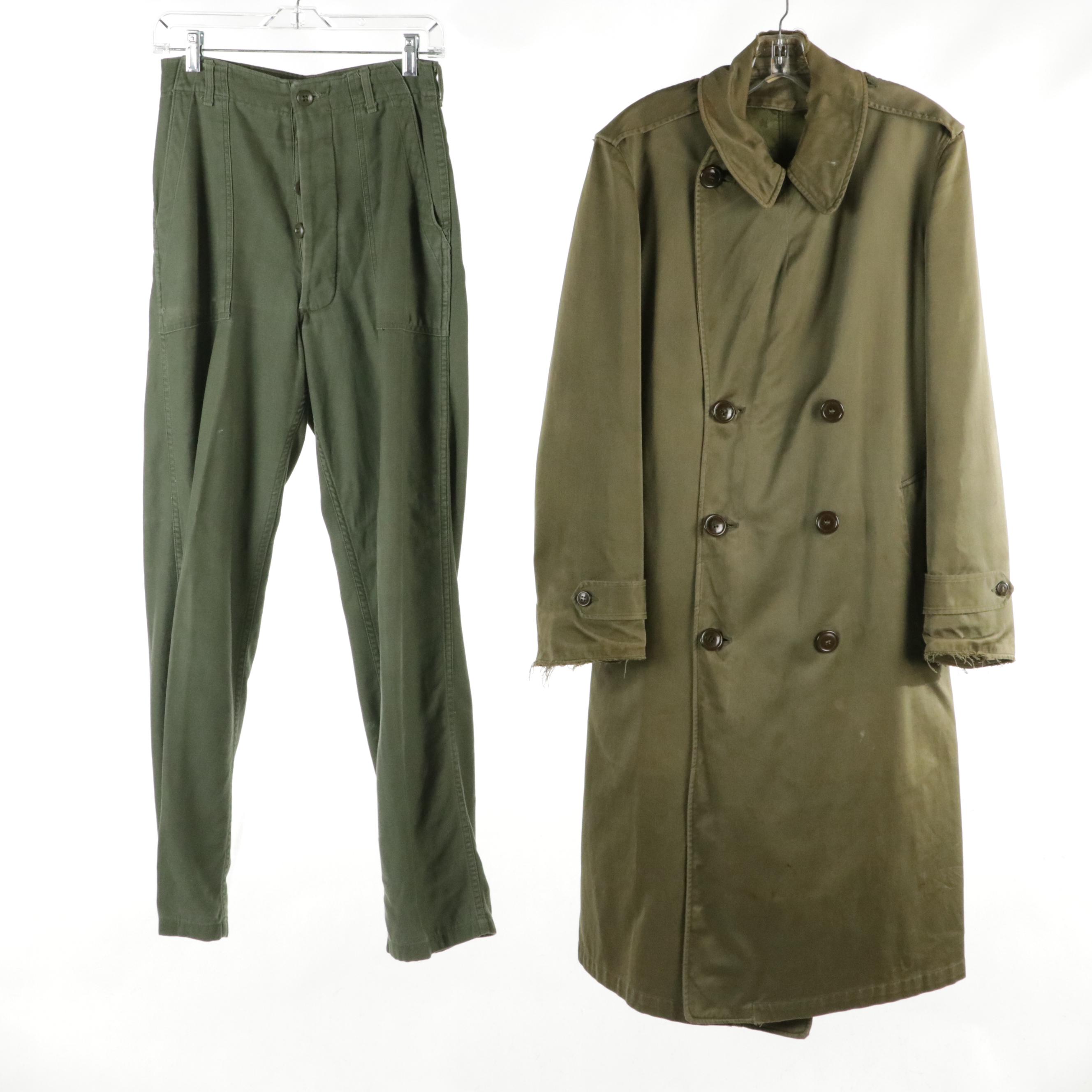 WWII/Post WWII Era US Army Winter Service Uniforms and Fatigues