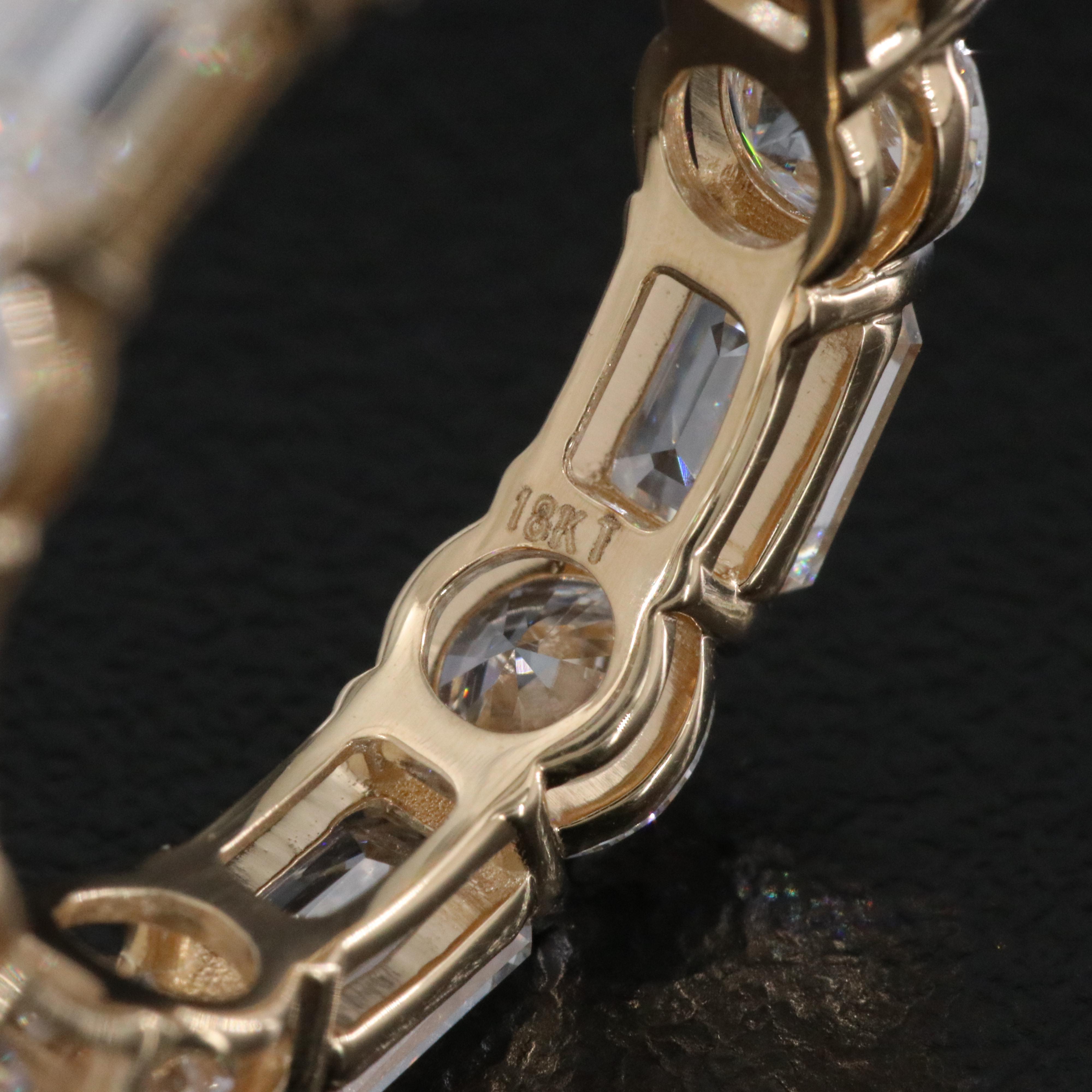 14K 5.34 CTW Lab Grown Diamond Eternity Band