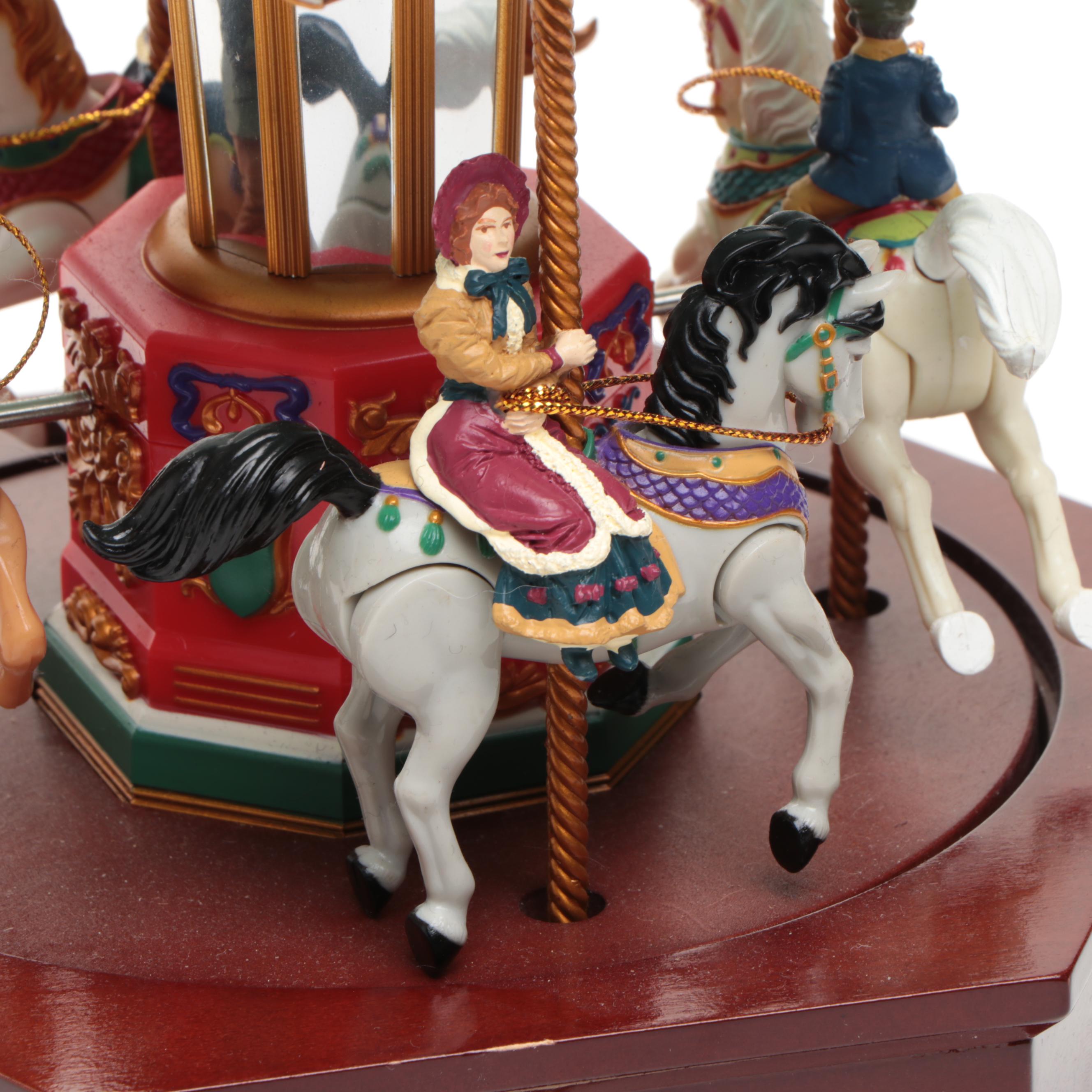Mr. Christmas "Holiday Merry Go Round" Musical Carousel