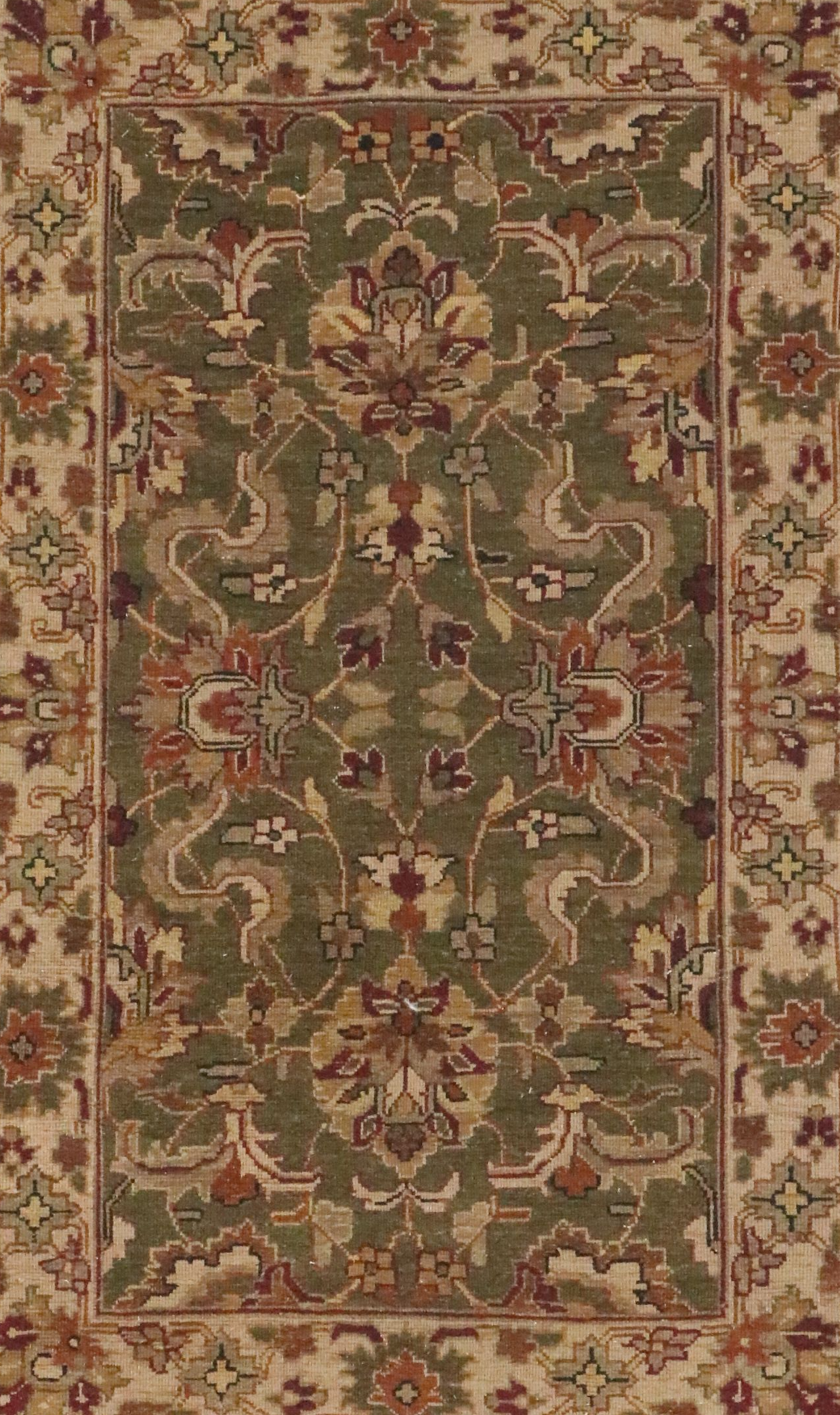 3' x 5'2 Handwoven Indian Soumak Area Rug