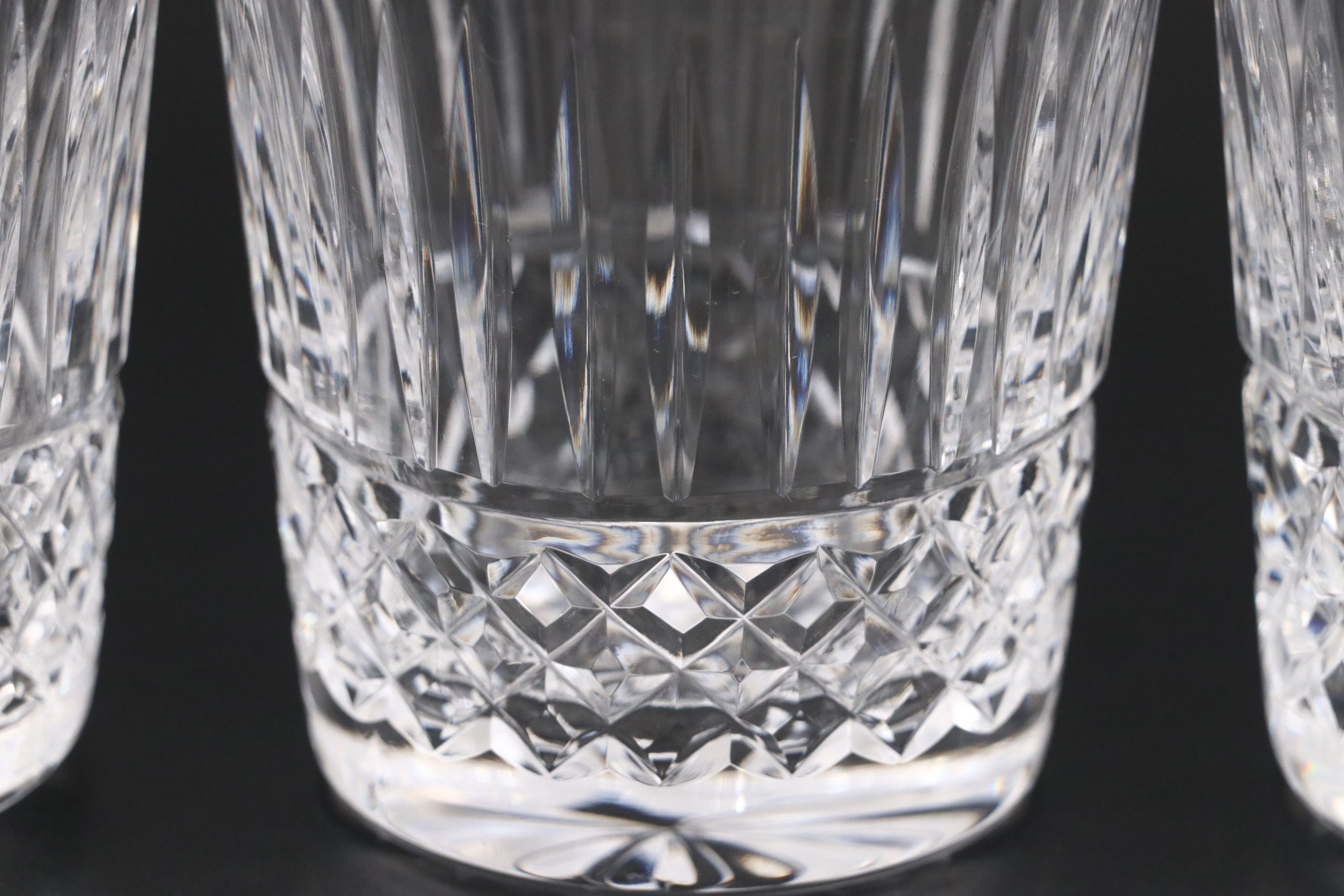 Waterford "Maeve" Old Fashioned Glasses with Rogaska "Soho" Martini Carafe