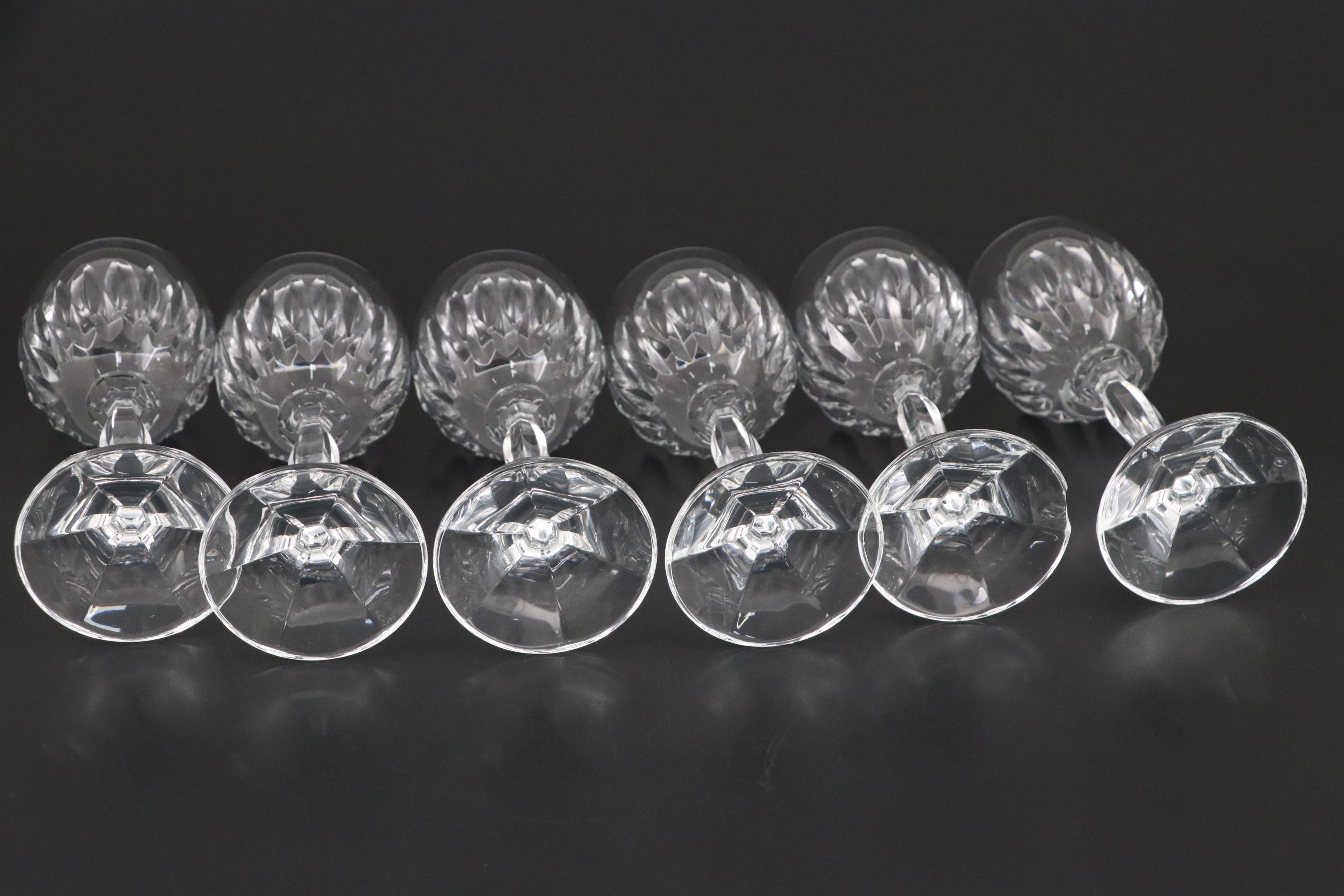 Schott Zwiesel "Celebration" Cut Crystal Cordial Glasses, 1983–1994