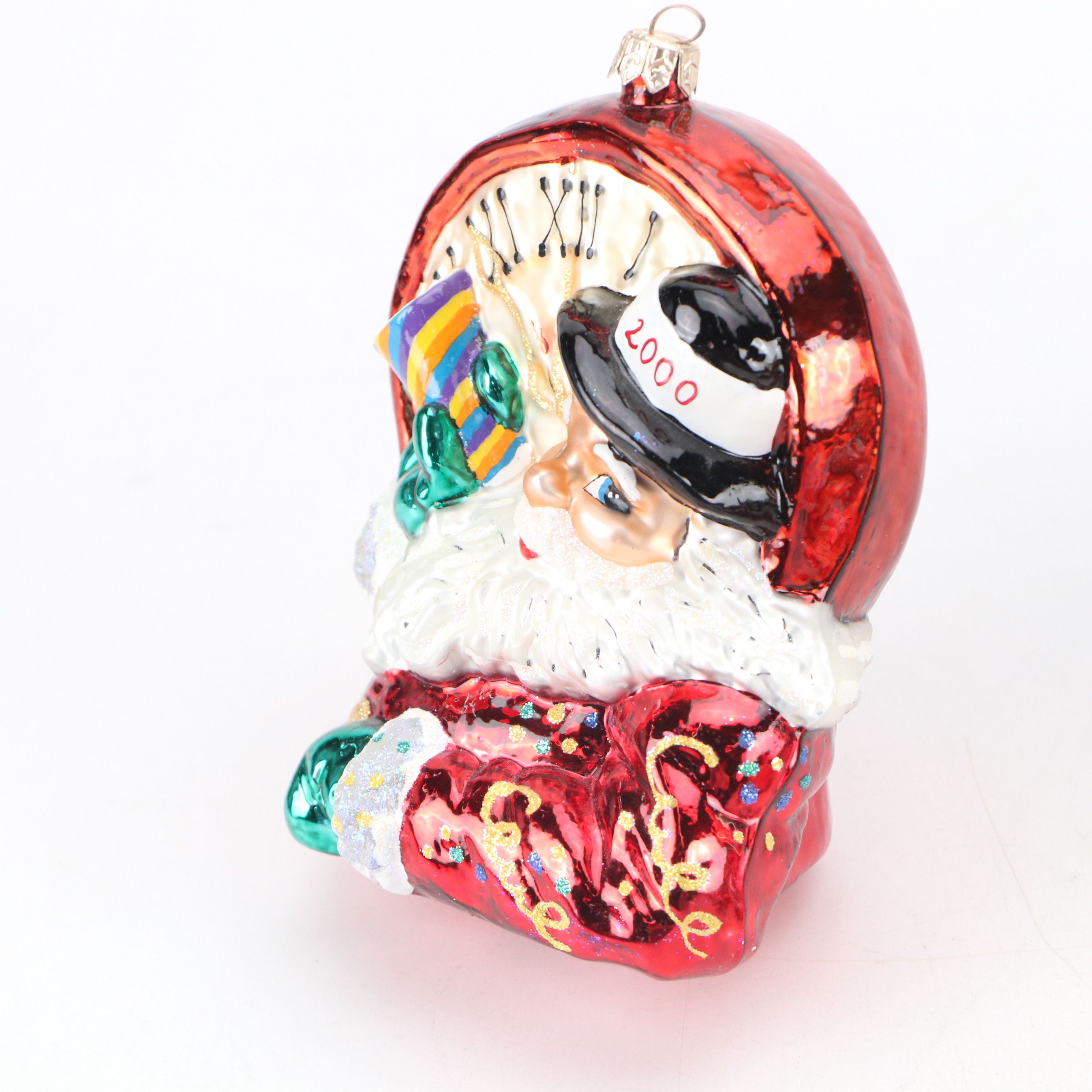 Rookwood Pottery Ceramic Cardinal, Lenox Porcelain Cross, and More Ornaments