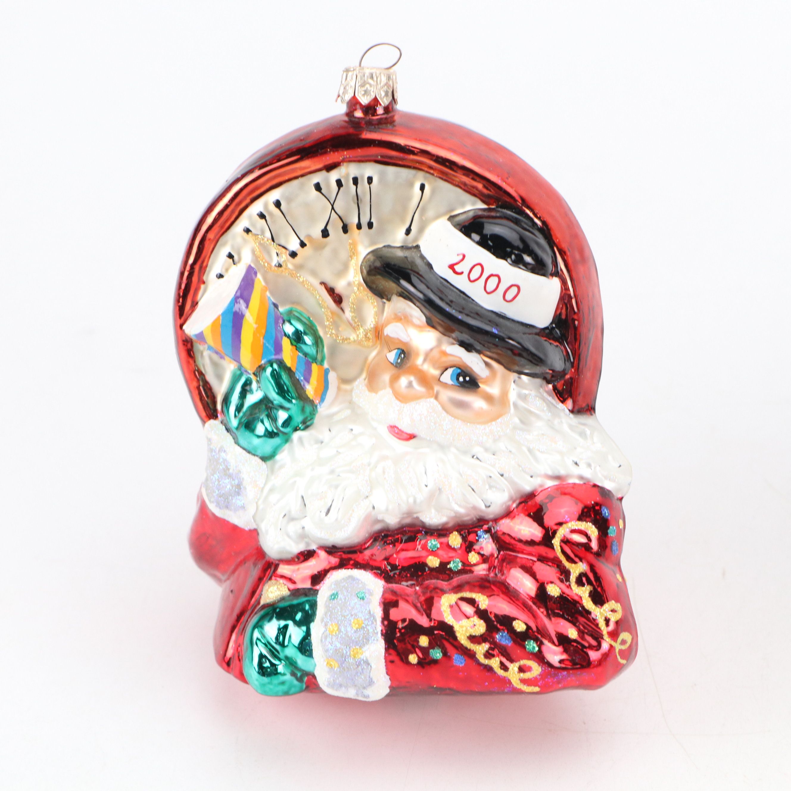 Rookwood Pottery Ceramic Cardinal, Lenox Porcelain Cross, and More Ornaments