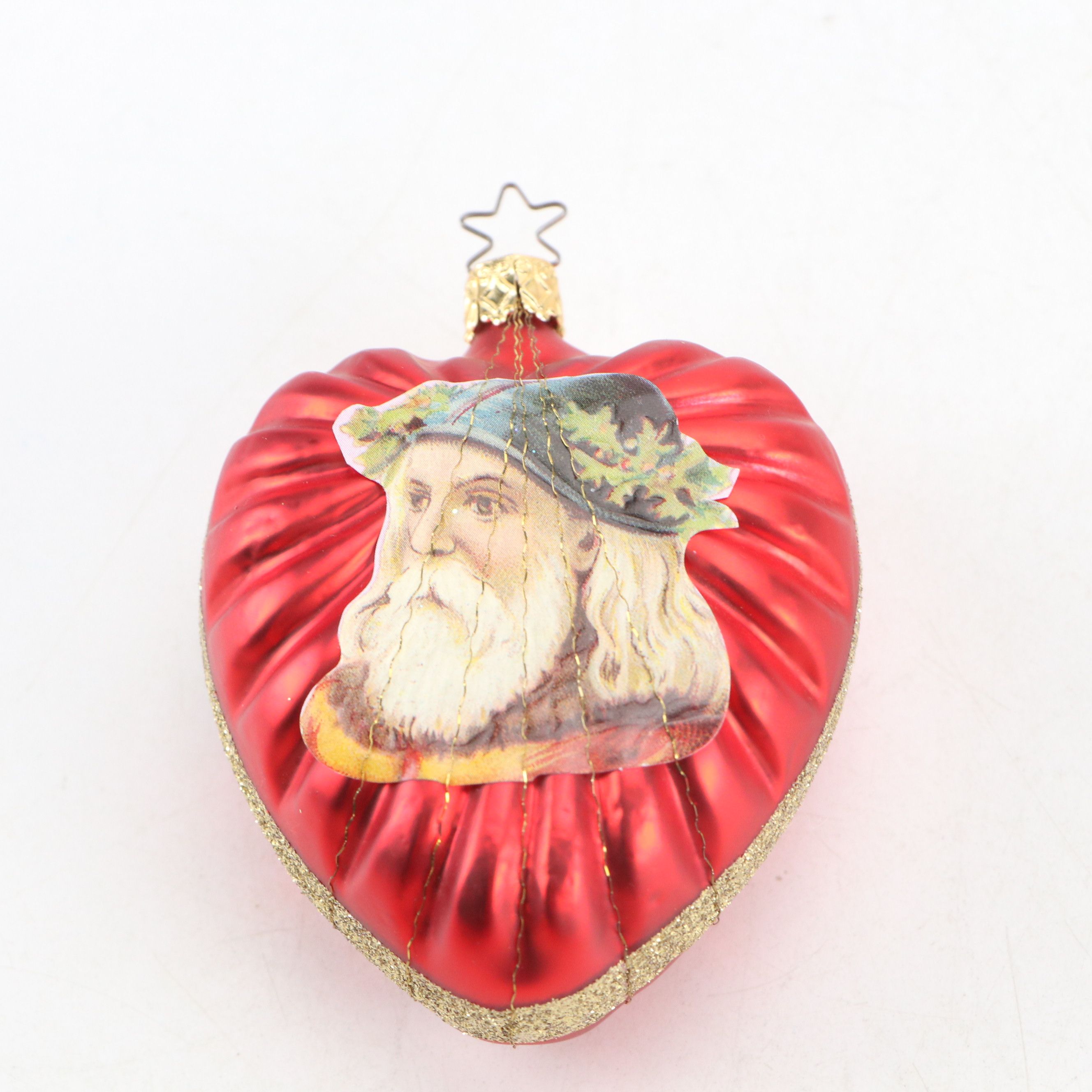 Rookwood Pottery Ceramic Cardinal, Lenox Porcelain Cross, and More Ornaments