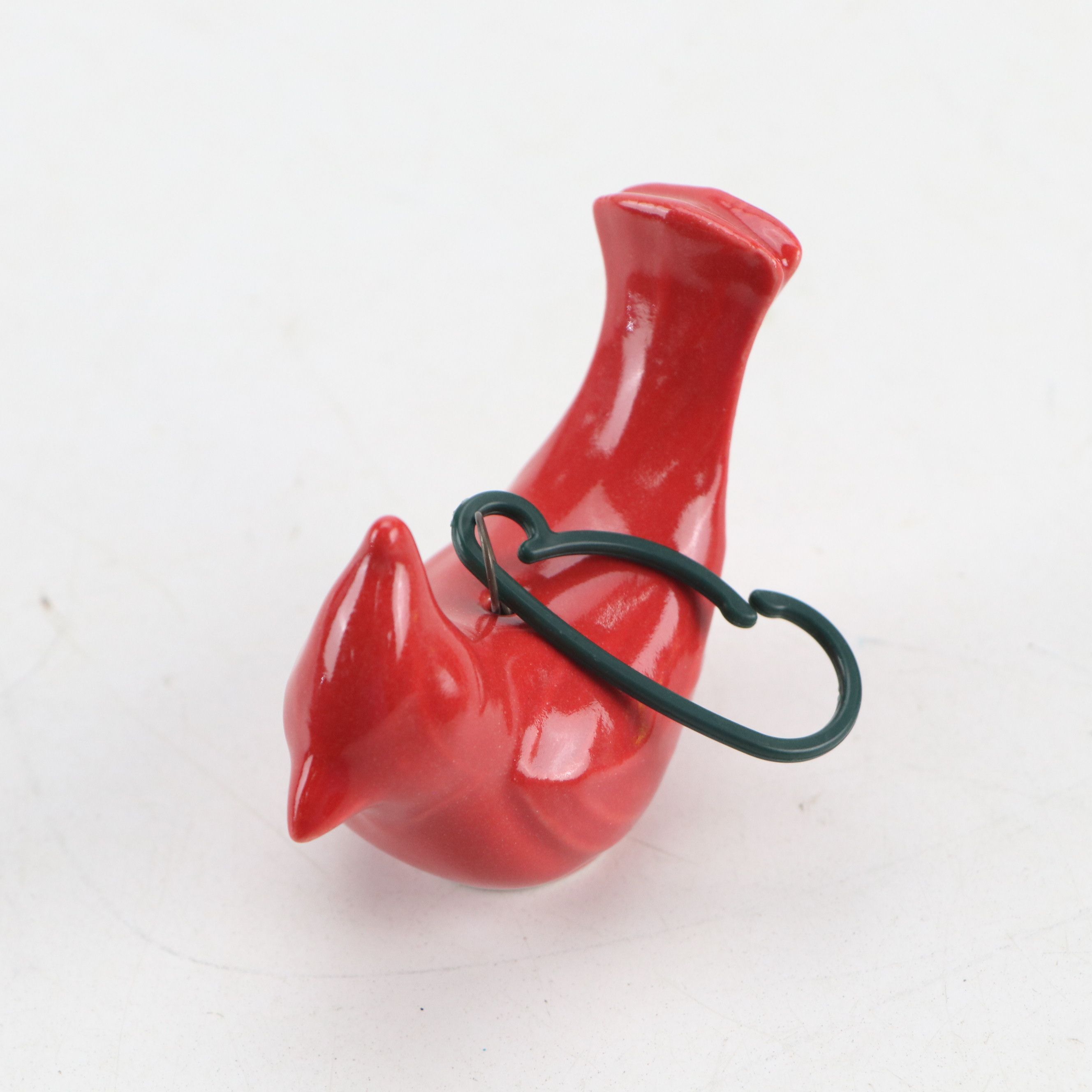 Rookwood Pottery Ceramic Cardinal, Lenox Porcelain Cross, and More Ornaments