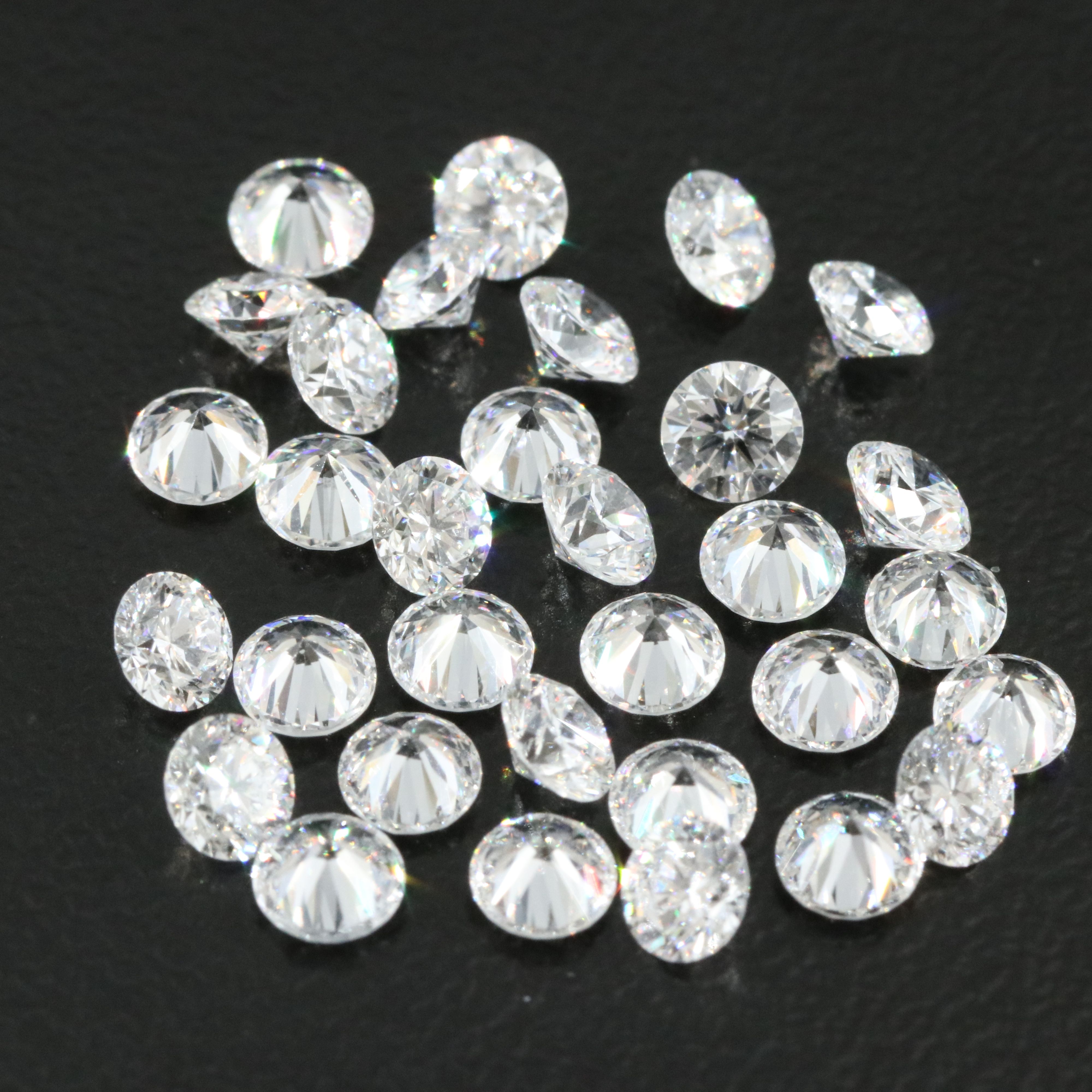 Loose 4.08 CTW Lab Grown Diamonds