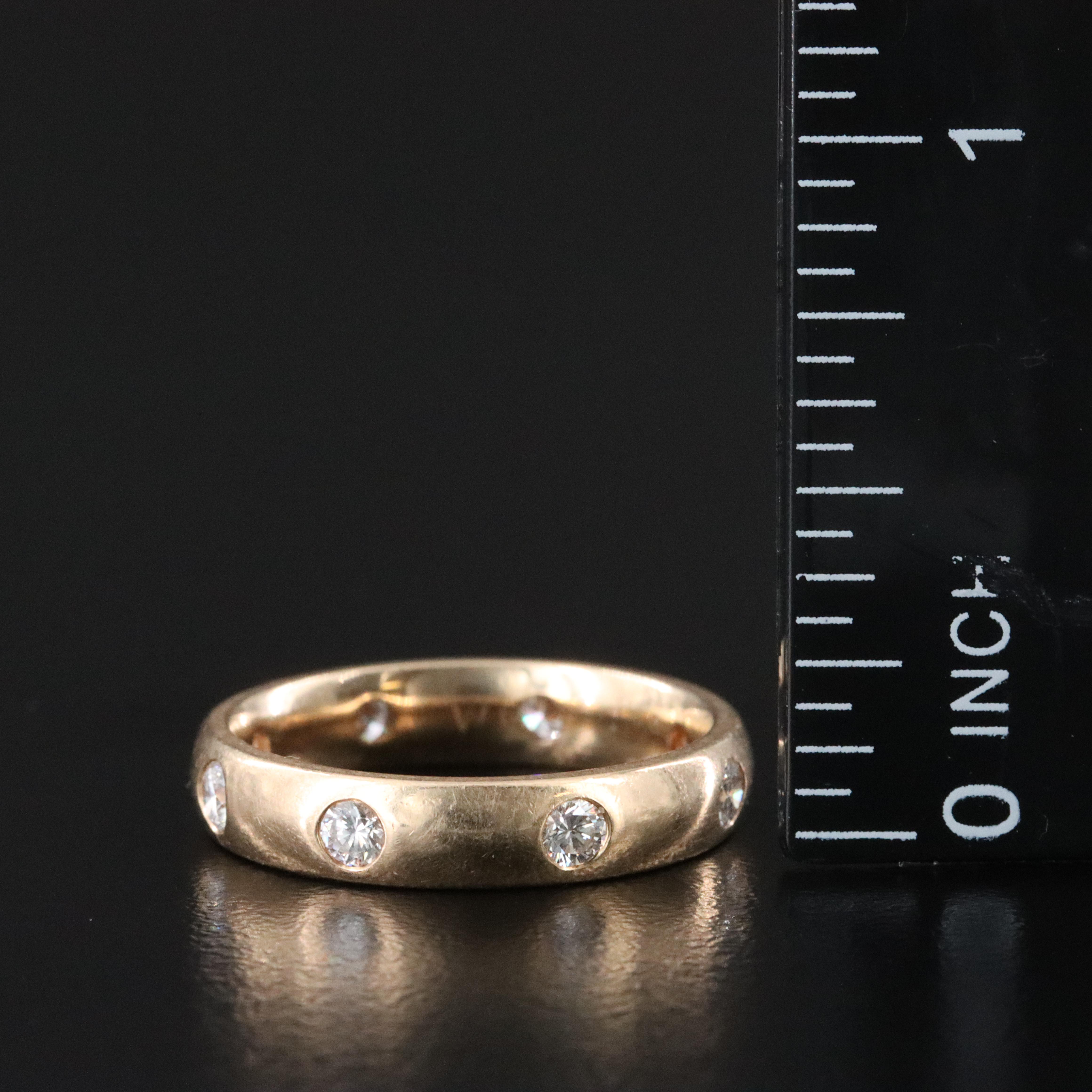 14K 0.52 CTW Diamond Eternity Band