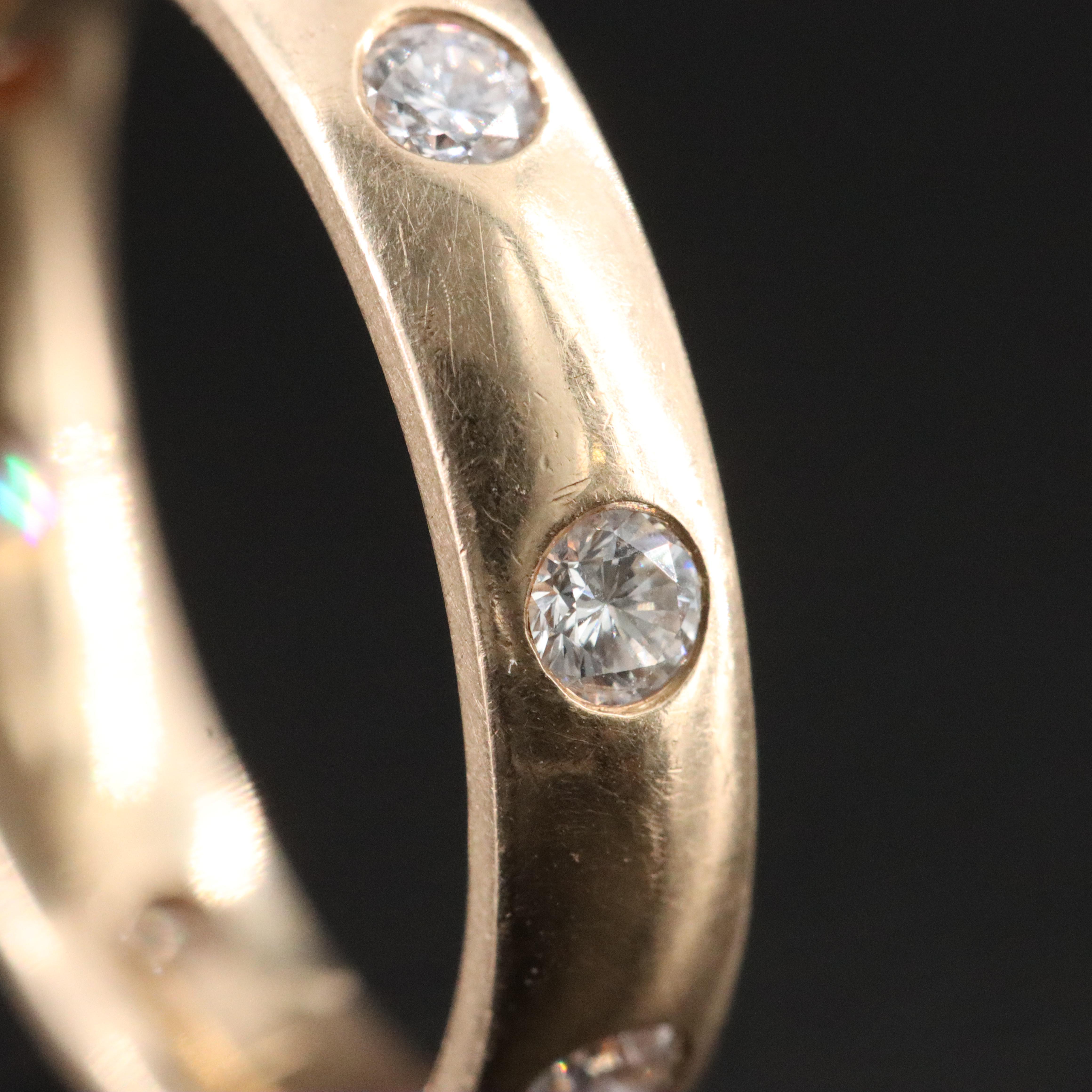 14K 0.52 CTW Diamond Eternity Band