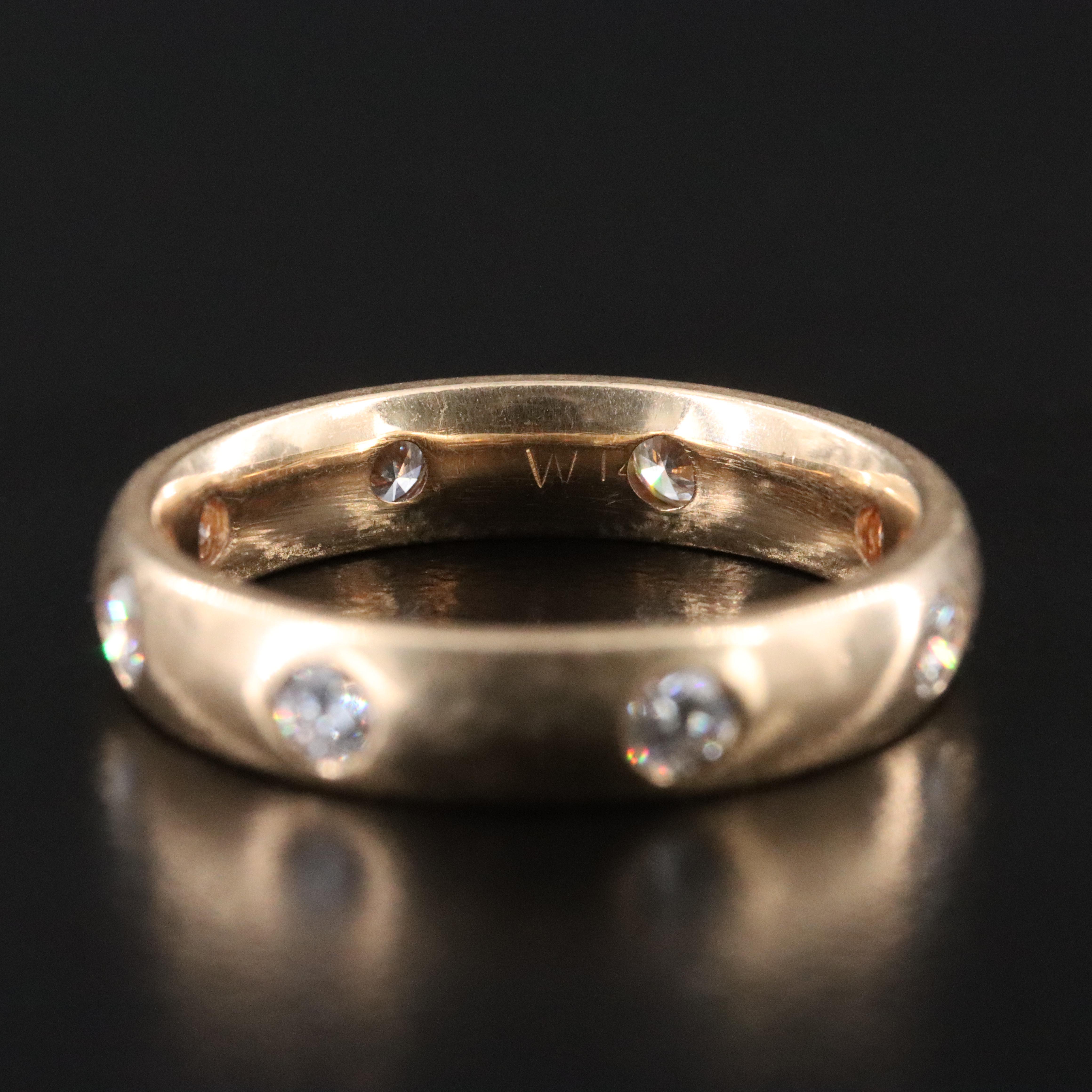 14K 0.52 CTW Diamond Eternity Band