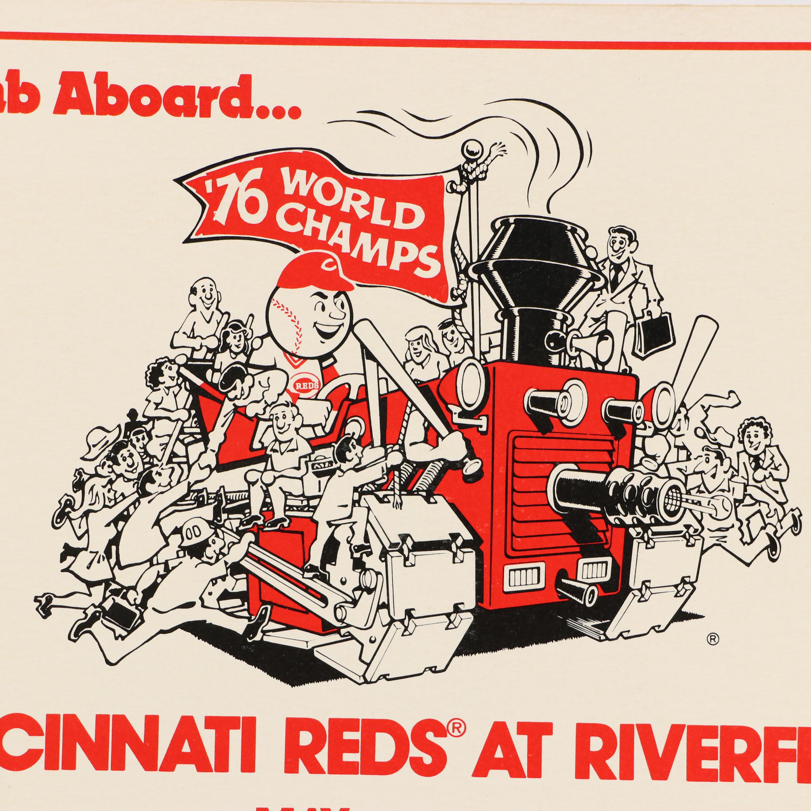 Big Red Machine Era Cincinnati Reds Photos and Other Items