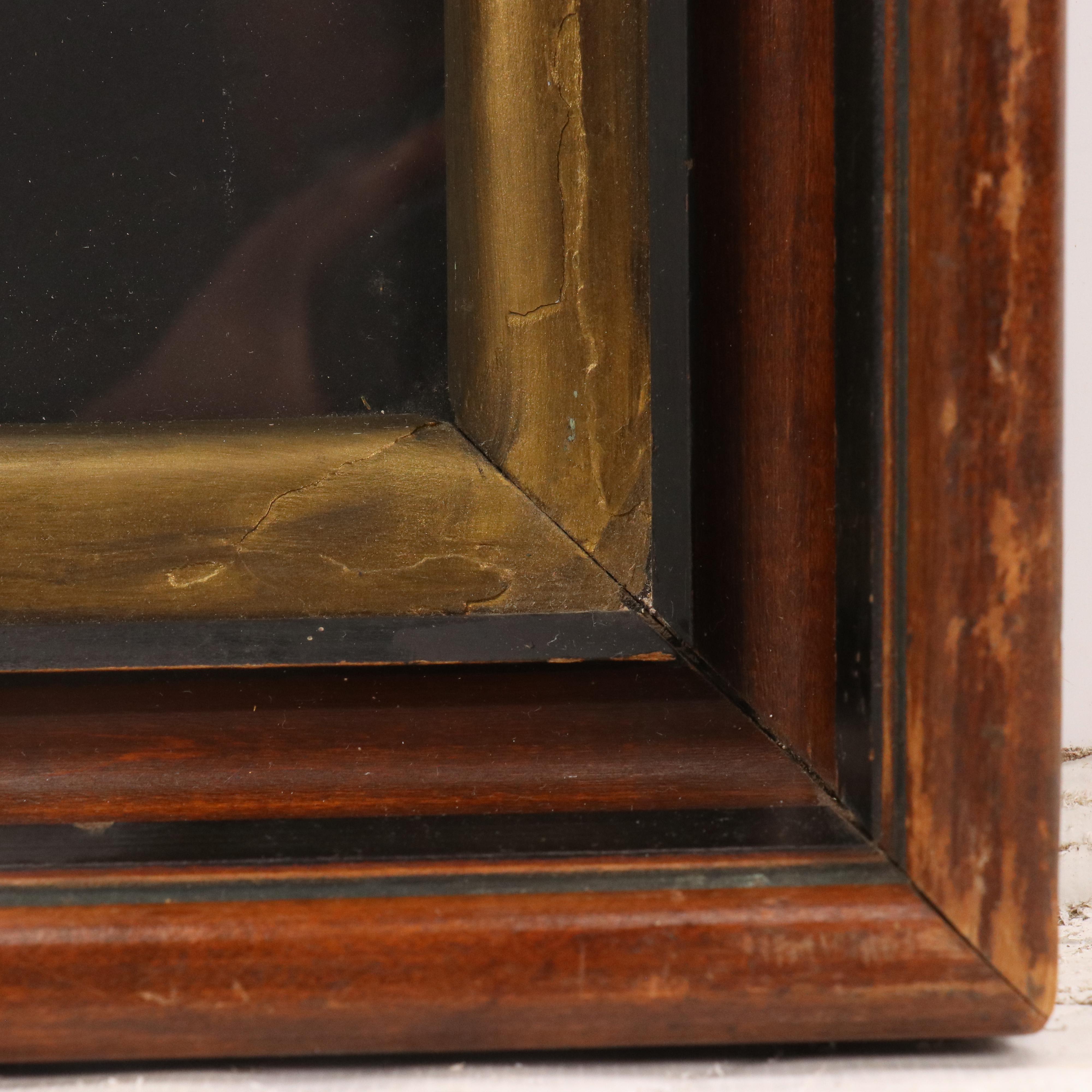 E.T. Hurley Etching of Crucifixion Scene, 1935