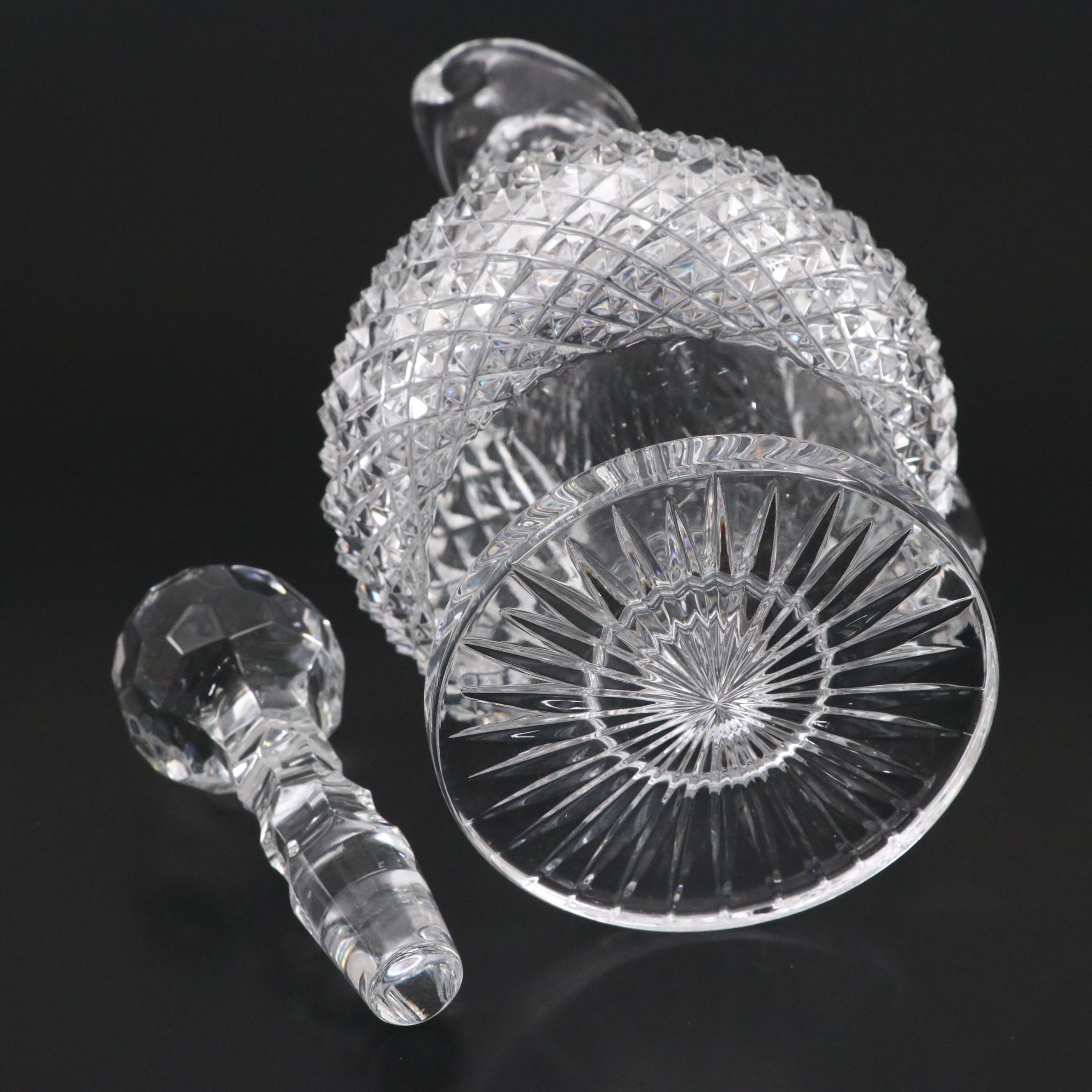Waterford Prestige Collection Crystal Decanter with "Alana" Brandy Snifters