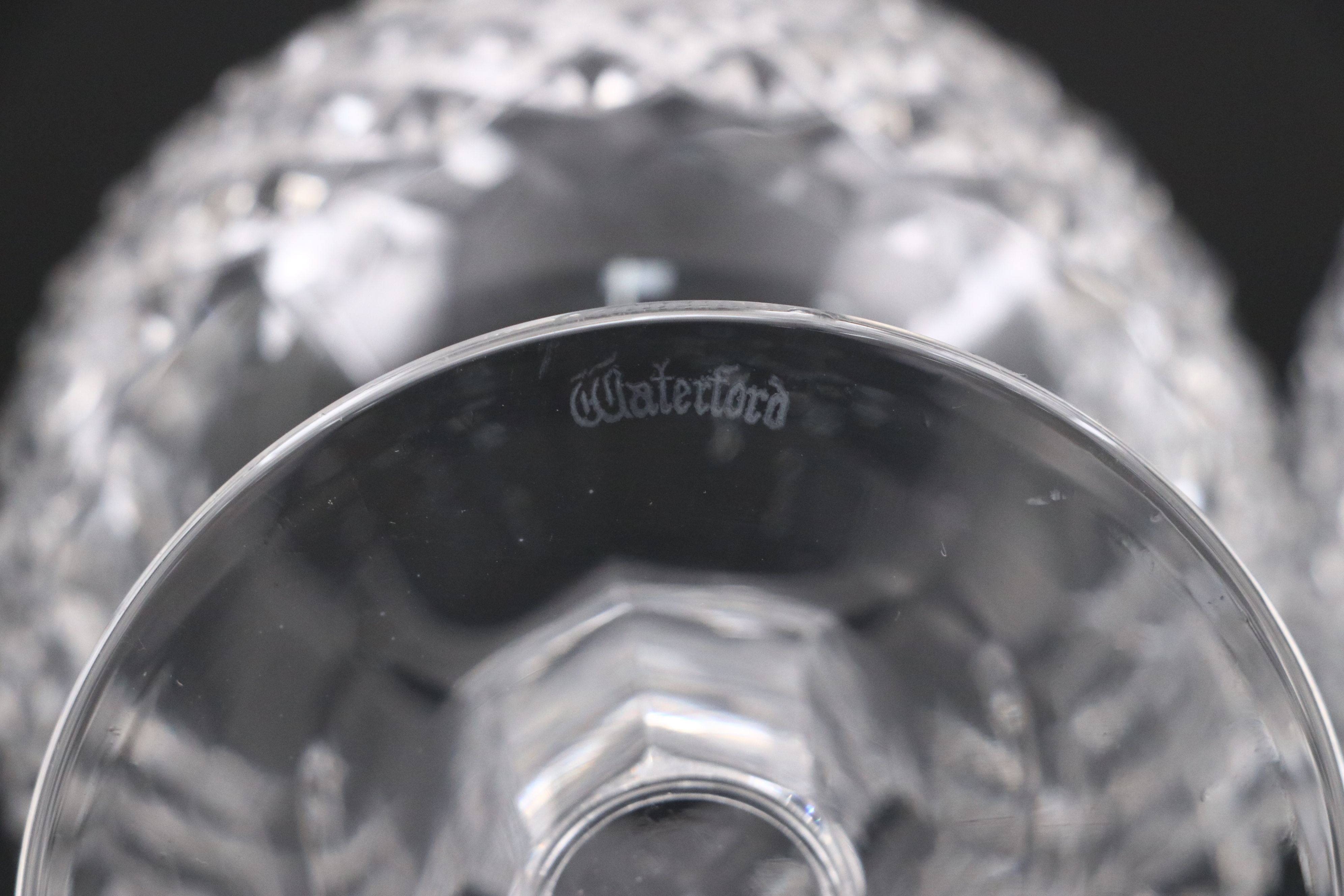 Waterford Prestige Collection Crystal Decanter with "Alana" Brandy Snifters