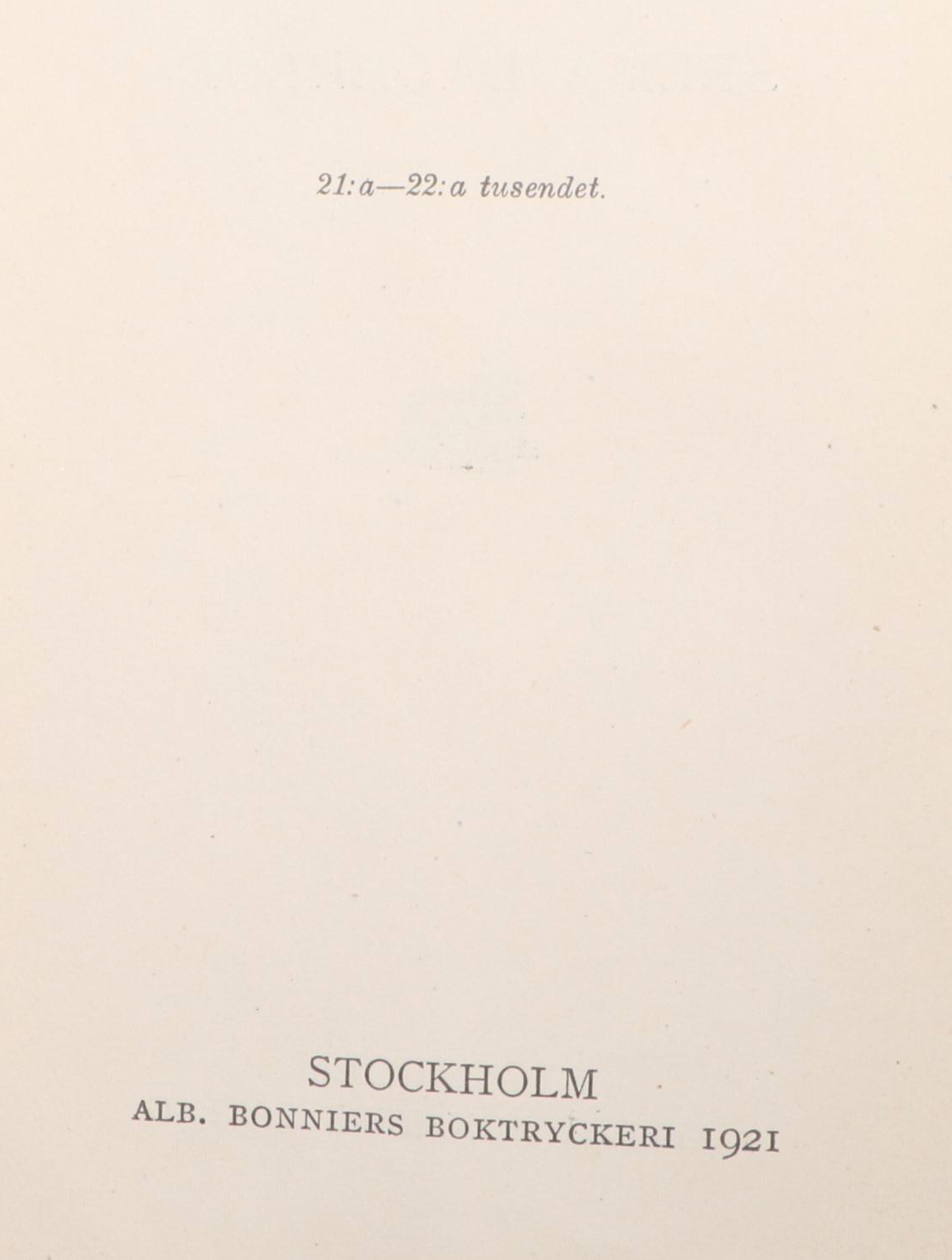 Leather Bound "Jerusalem" Two-Volume Set and More by Selma Lagerlöf