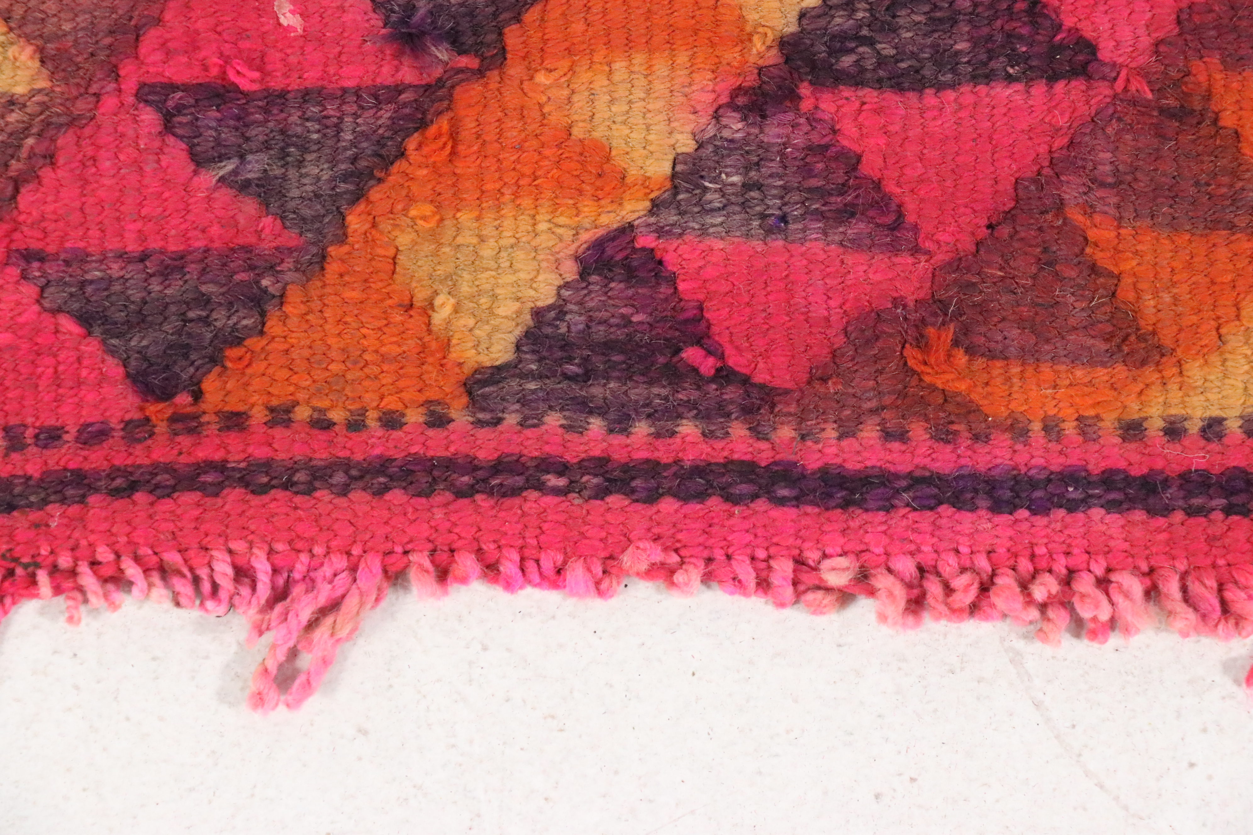 3'3 x 11'3 Hand-Knotted Moroccan Berber Long Rug