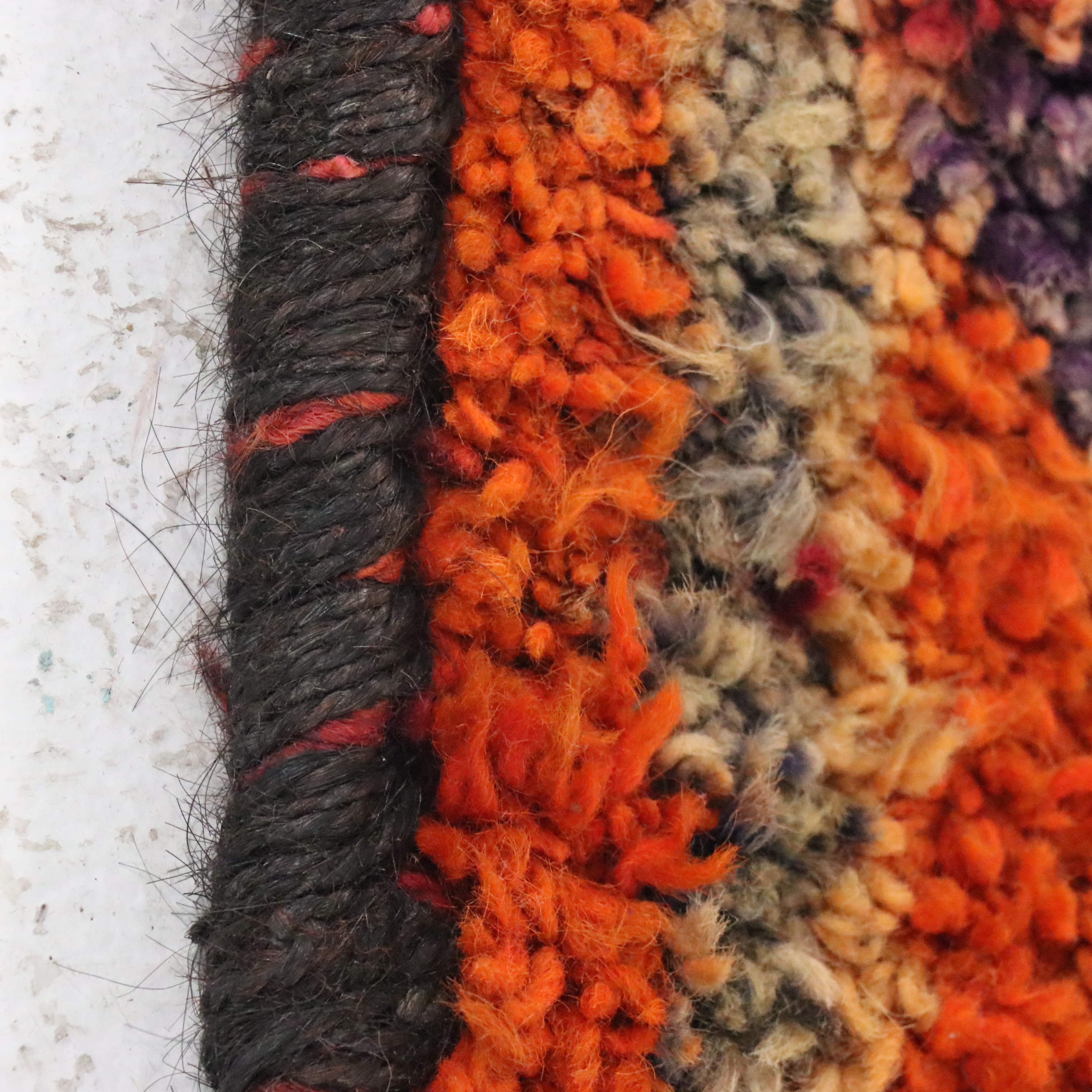 3'3 x 11'3 Hand-Knotted Moroccan Berber Long Rug