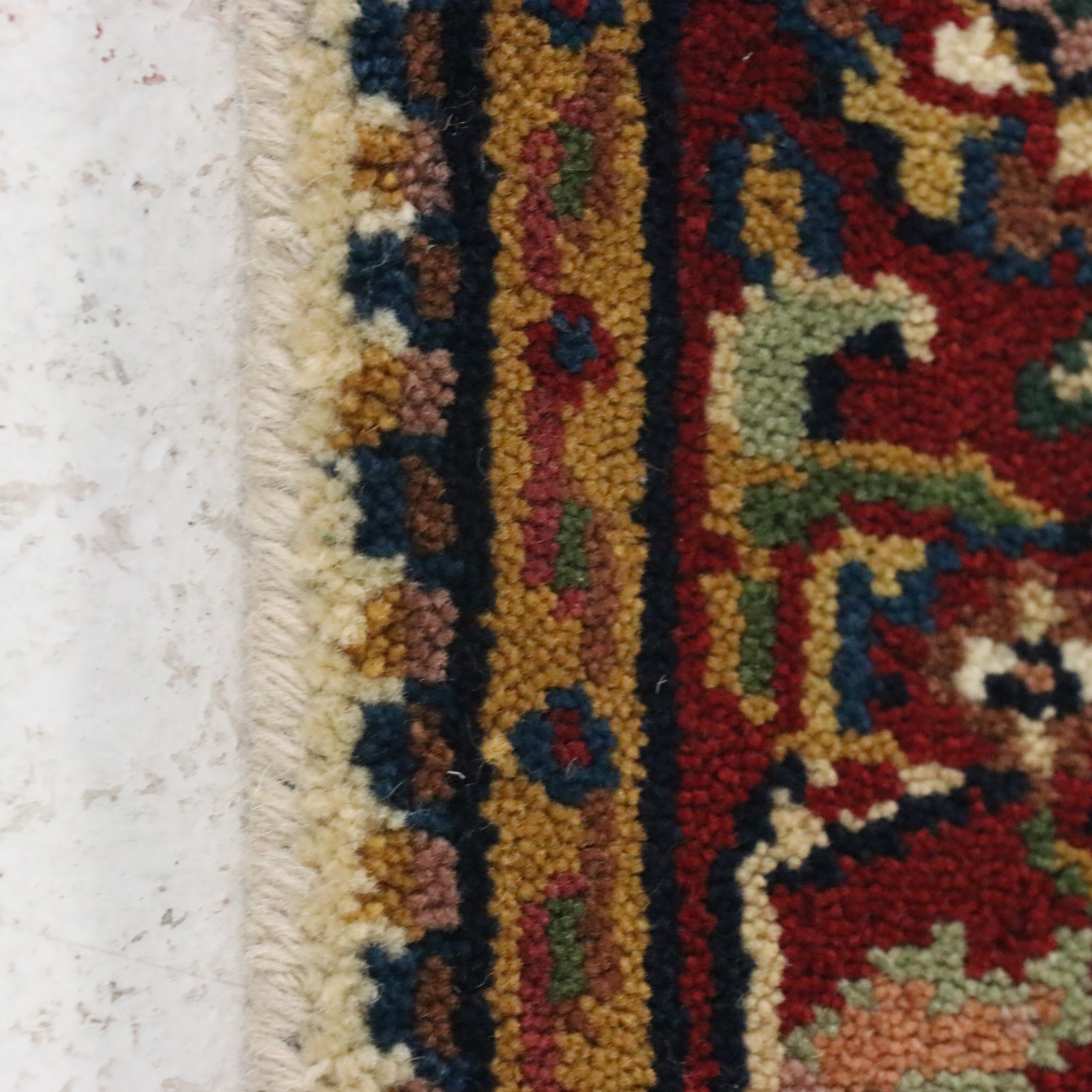 3'2 x 5'5 Hand-Knotted Indian Agra Area Rug