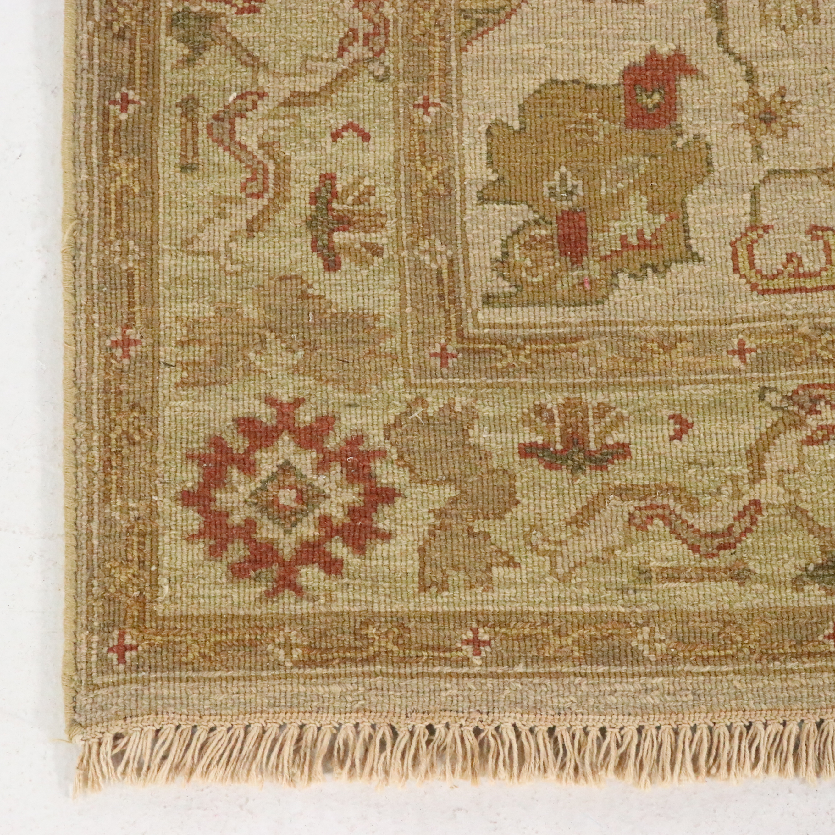 4'1 x 6'5 Hand-Knotted Pakistani Peshawar Area Rug