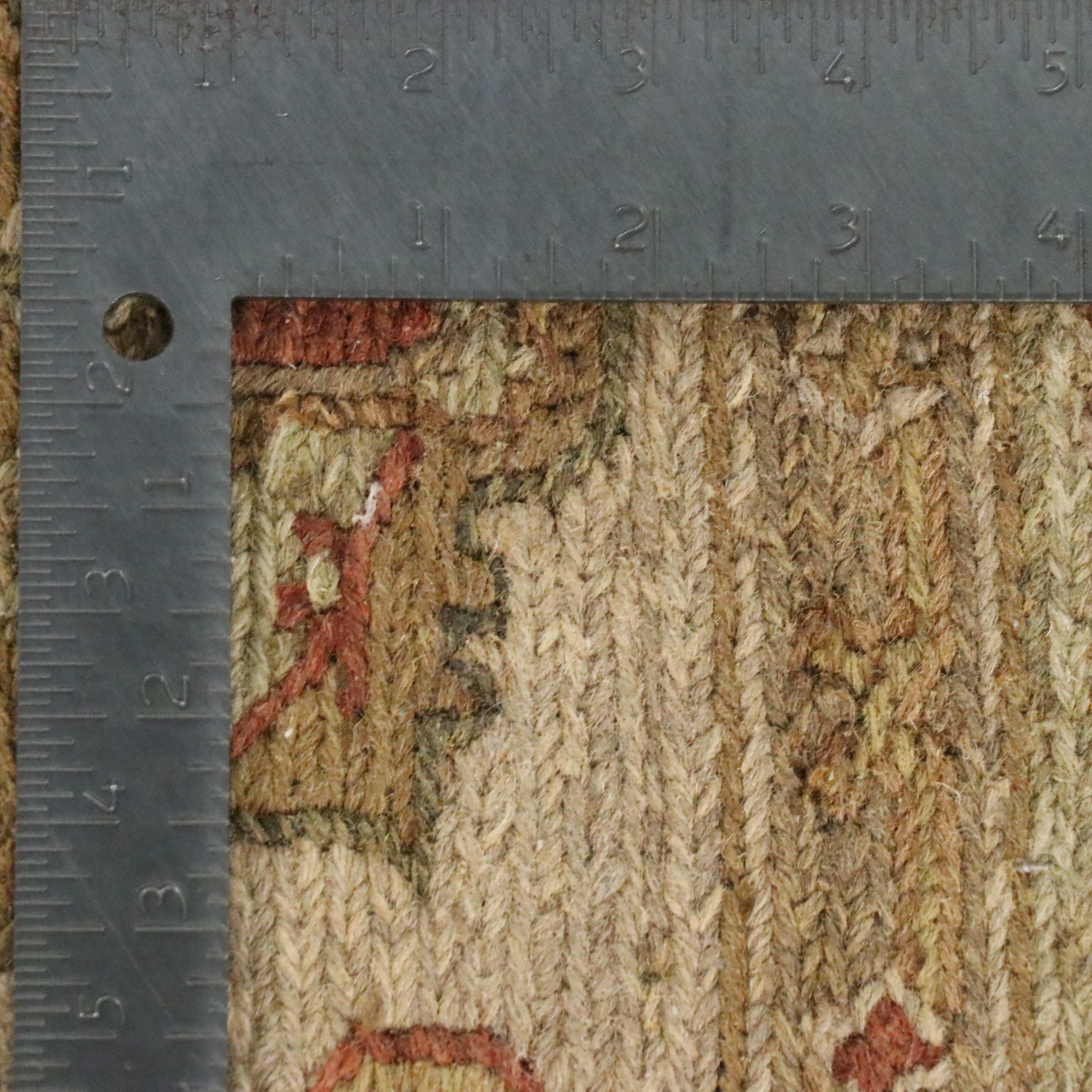 4'1 x 6'5 Hand-Knotted Pakistani Peshawar Area Rug