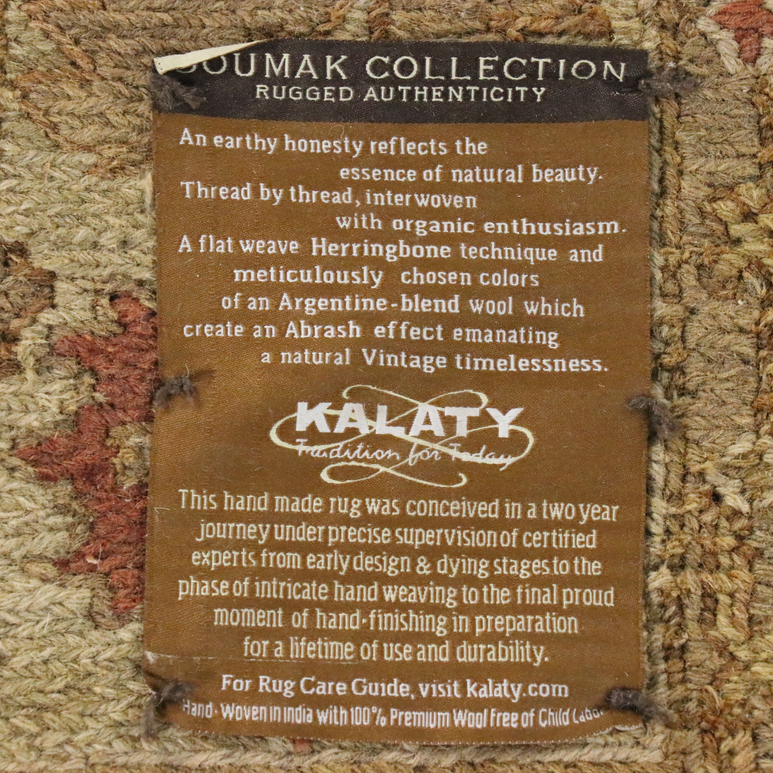 4'1 x 6'5 Hand-Knotted Pakistani Peshawar Area Rug