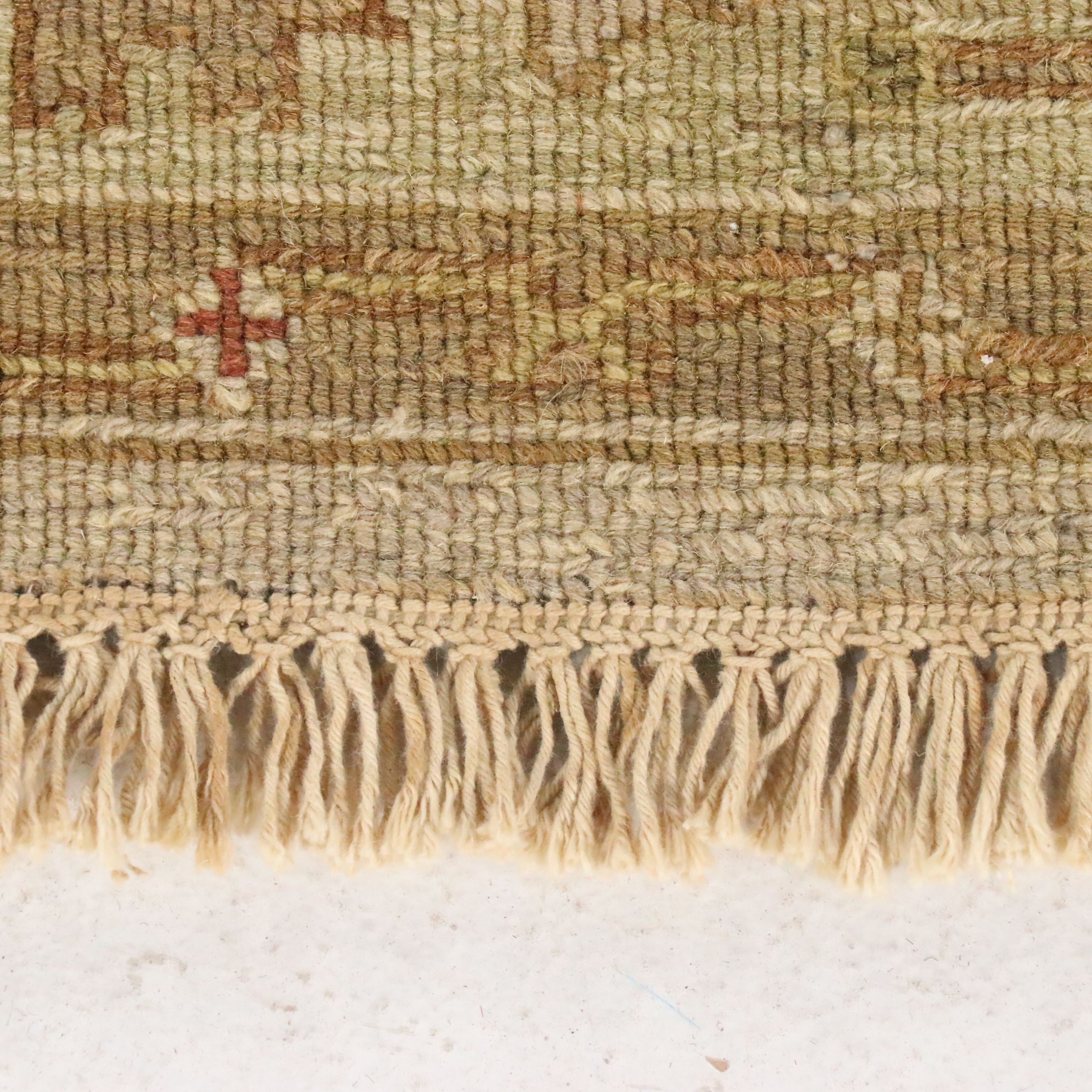 4'1 x 6'5 Hand-Knotted Pakistani Peshawar Area Rug