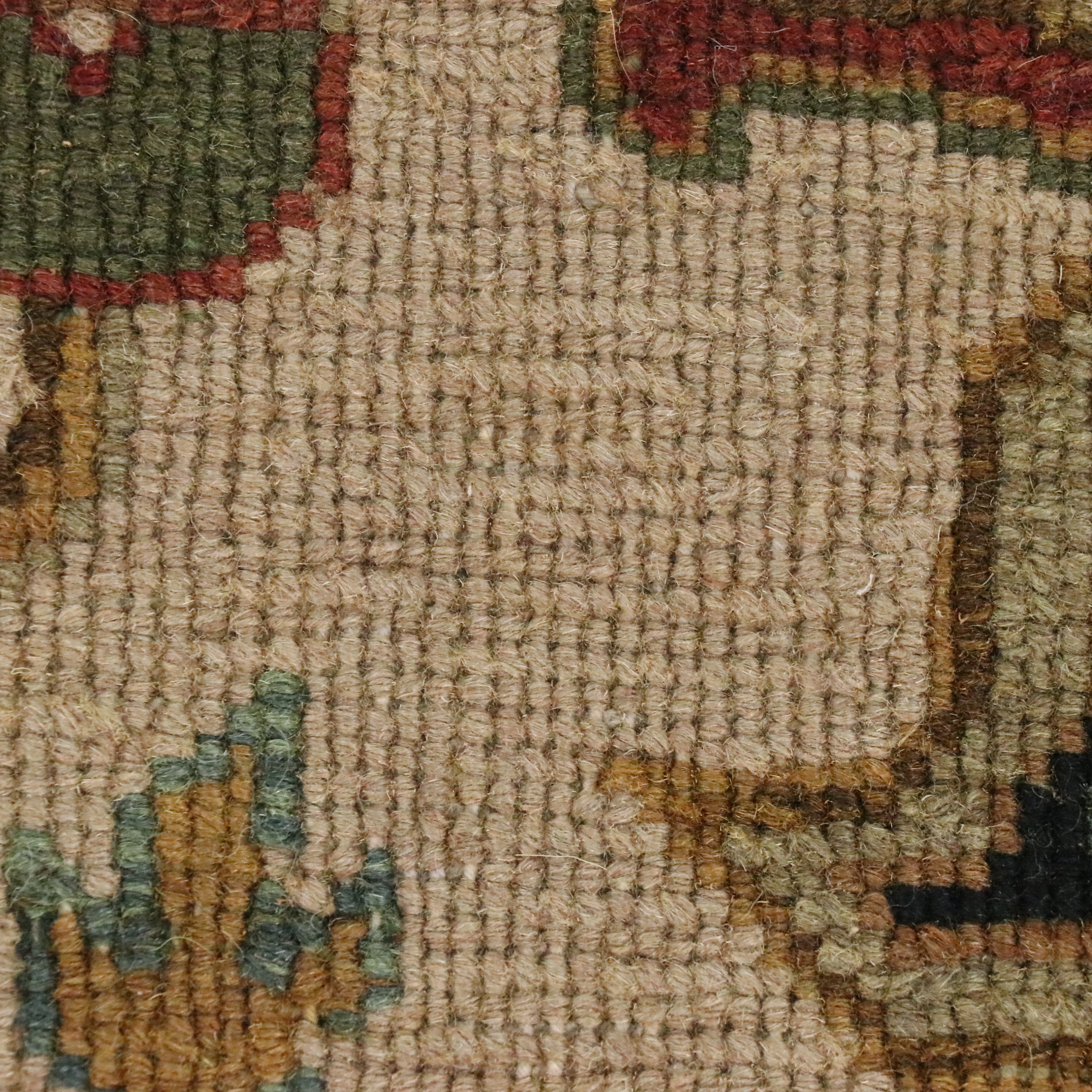 3'11 x 6'2 Handwoven Indian Soumak Area Rug