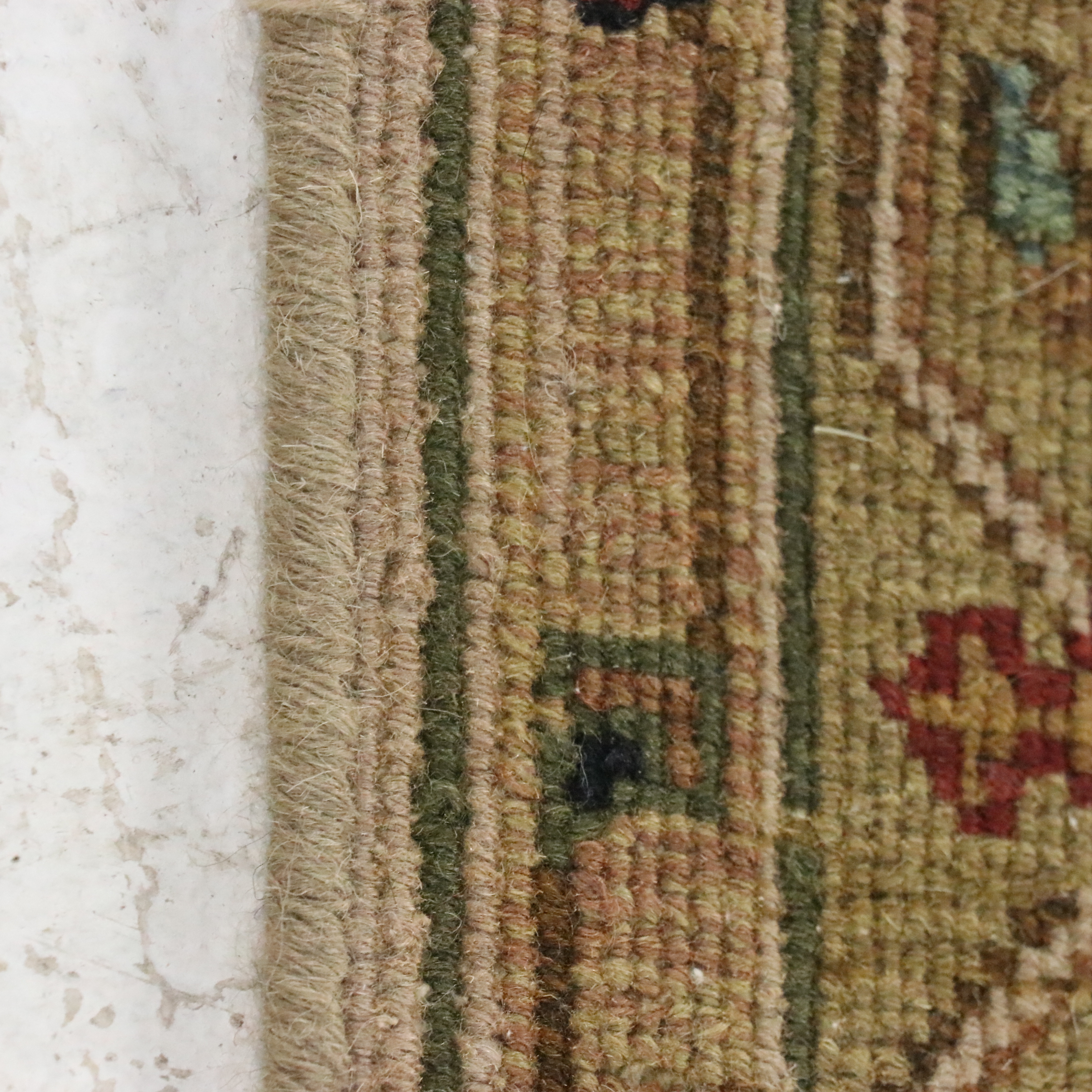 3'11 x 6'2 Handwoven Indian Soumak Area Rug