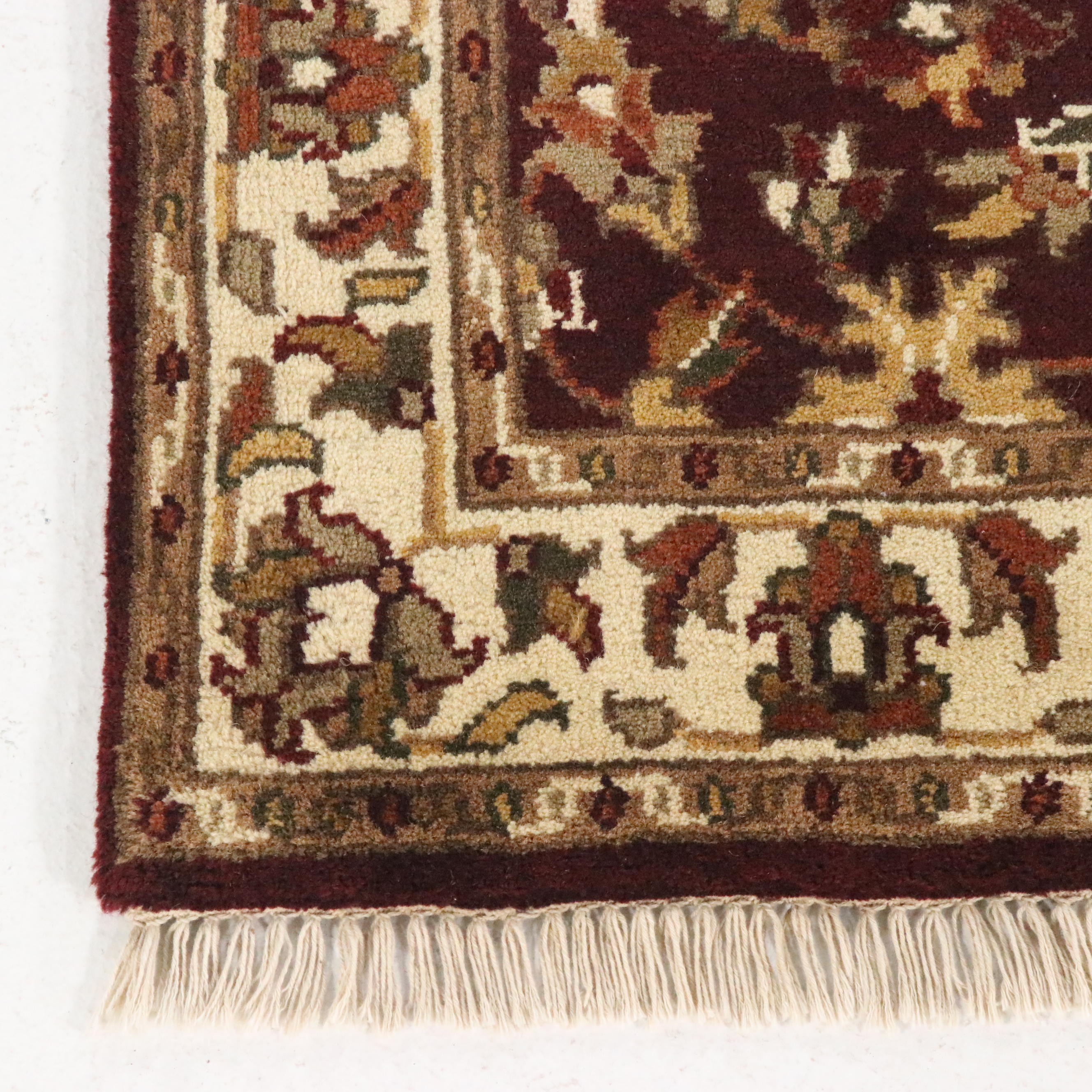 3'1 x 5'3 Hand-Knotted Indian Agra Area Rug