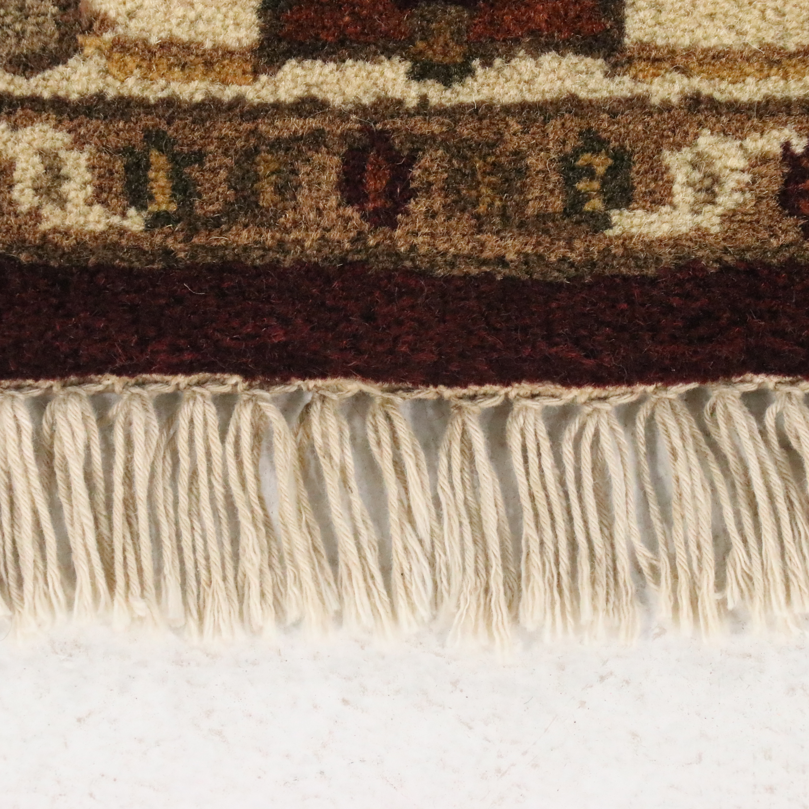 3'1 x 5'3 Hand-Knotted Indian Agra Area Rug