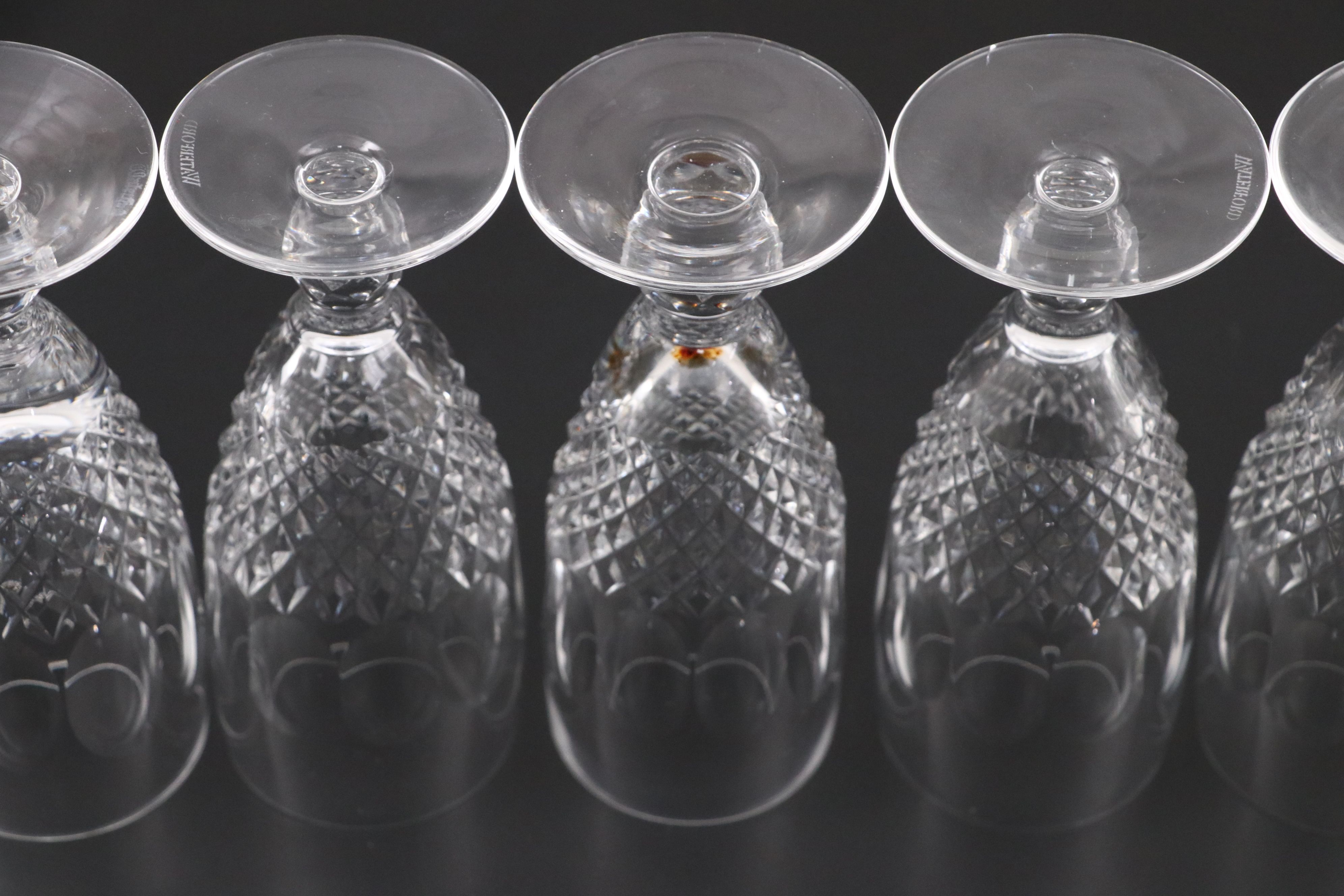 Waterford Crystal "Colleen" Fluted Champagne Glasses, 1968–2018